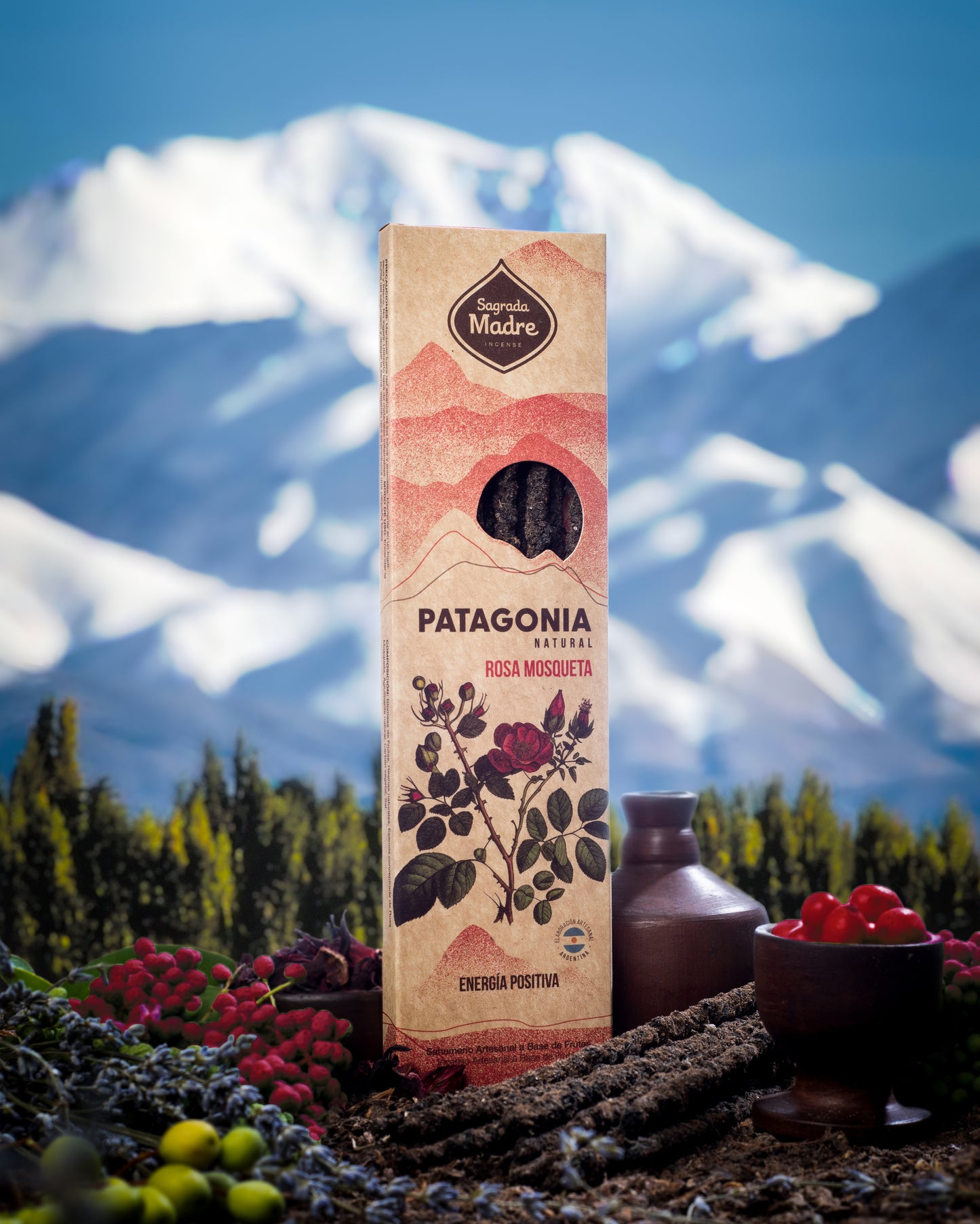 Sahumerio Patagonia - Rosa Mosqueta