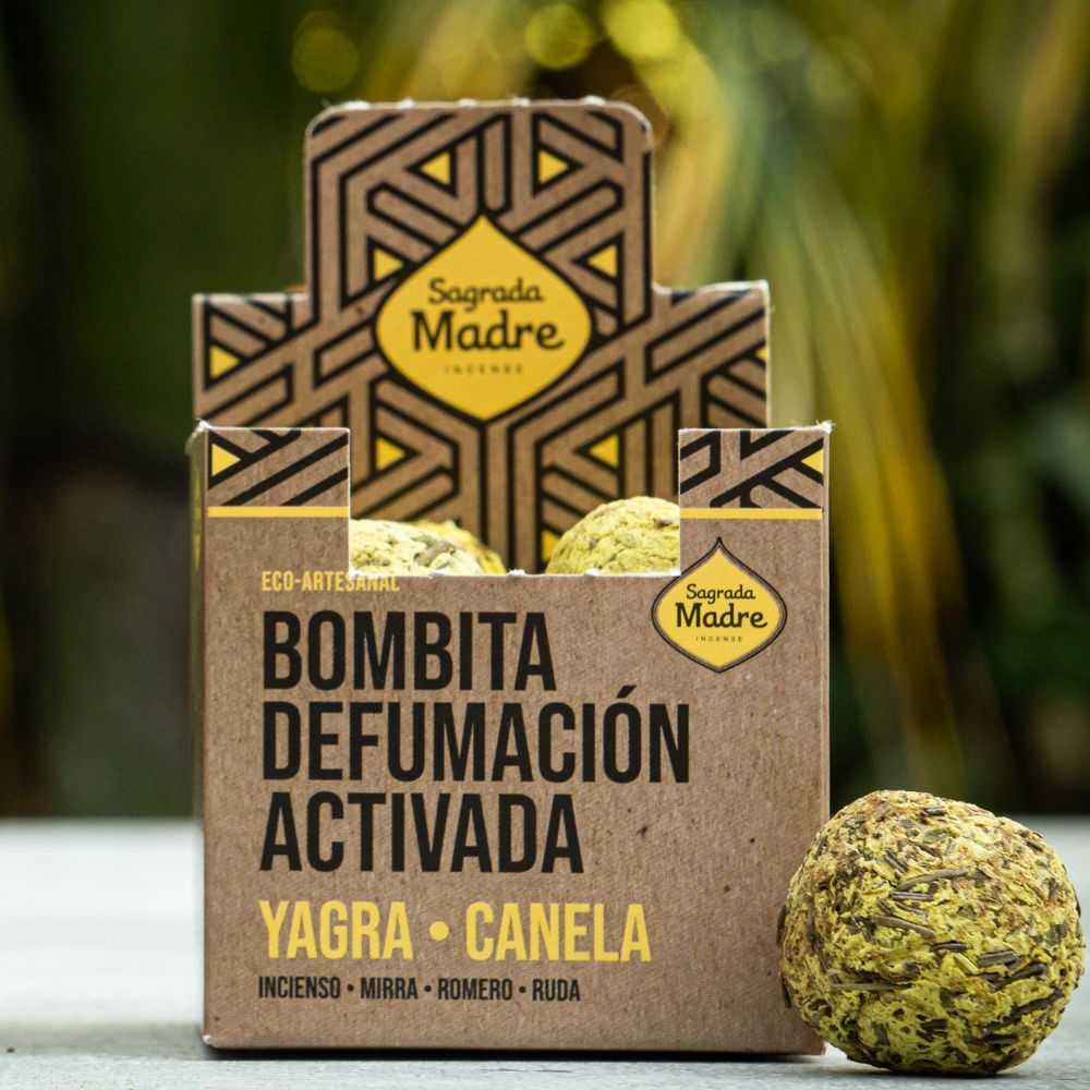 Bombita Defumación Activada Yagra y Canela