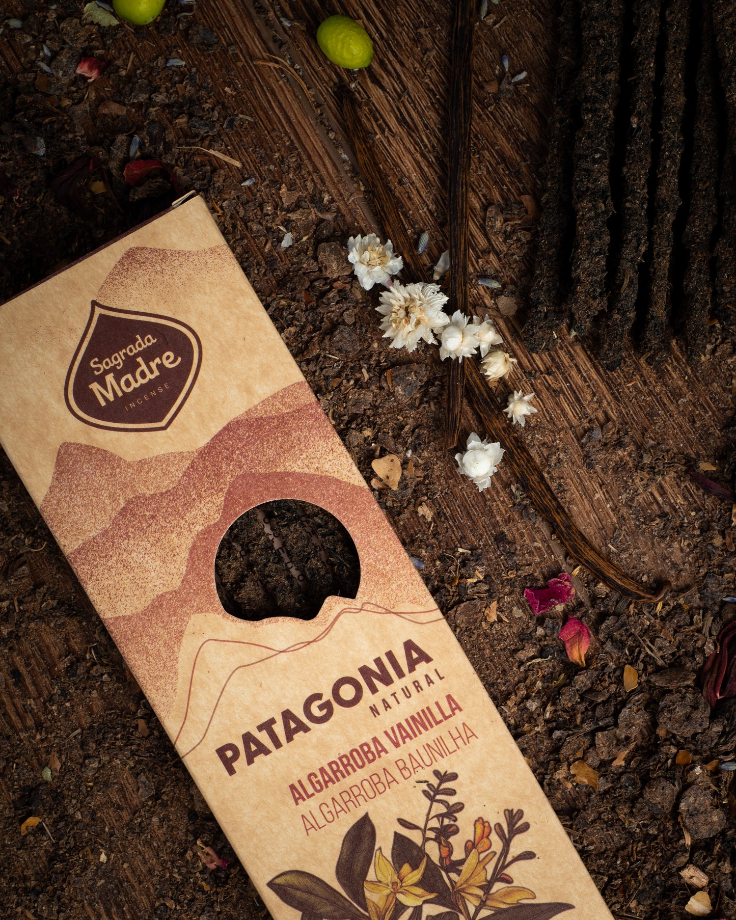 Sahumerio Patagonia - Vainilla y Algarroba