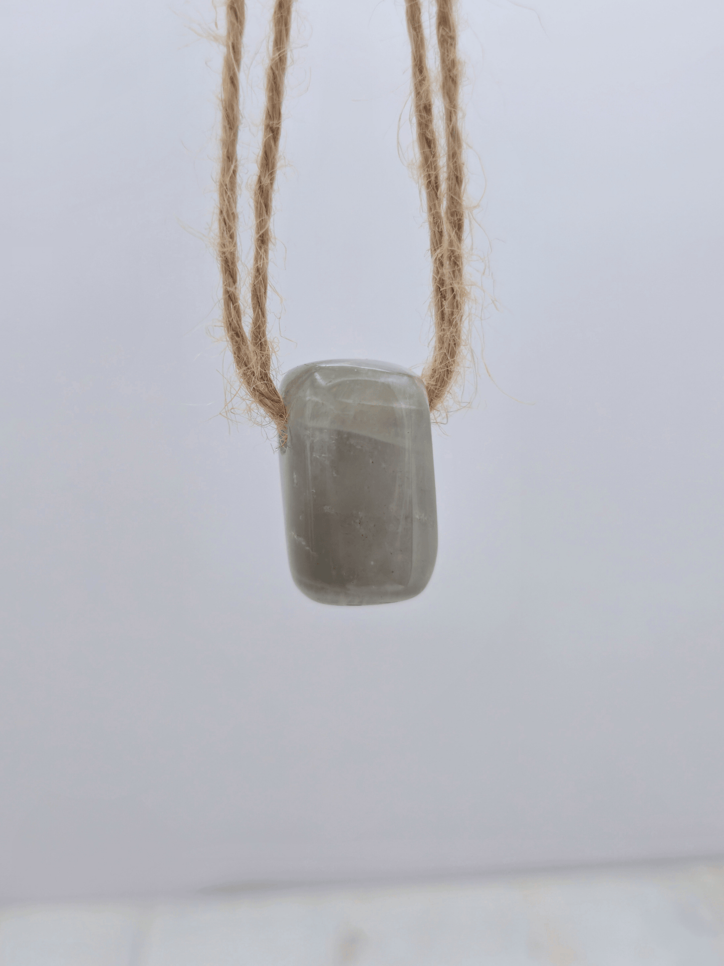 Colgante caramelo de Piedra Luna | intuición y equilibrio
