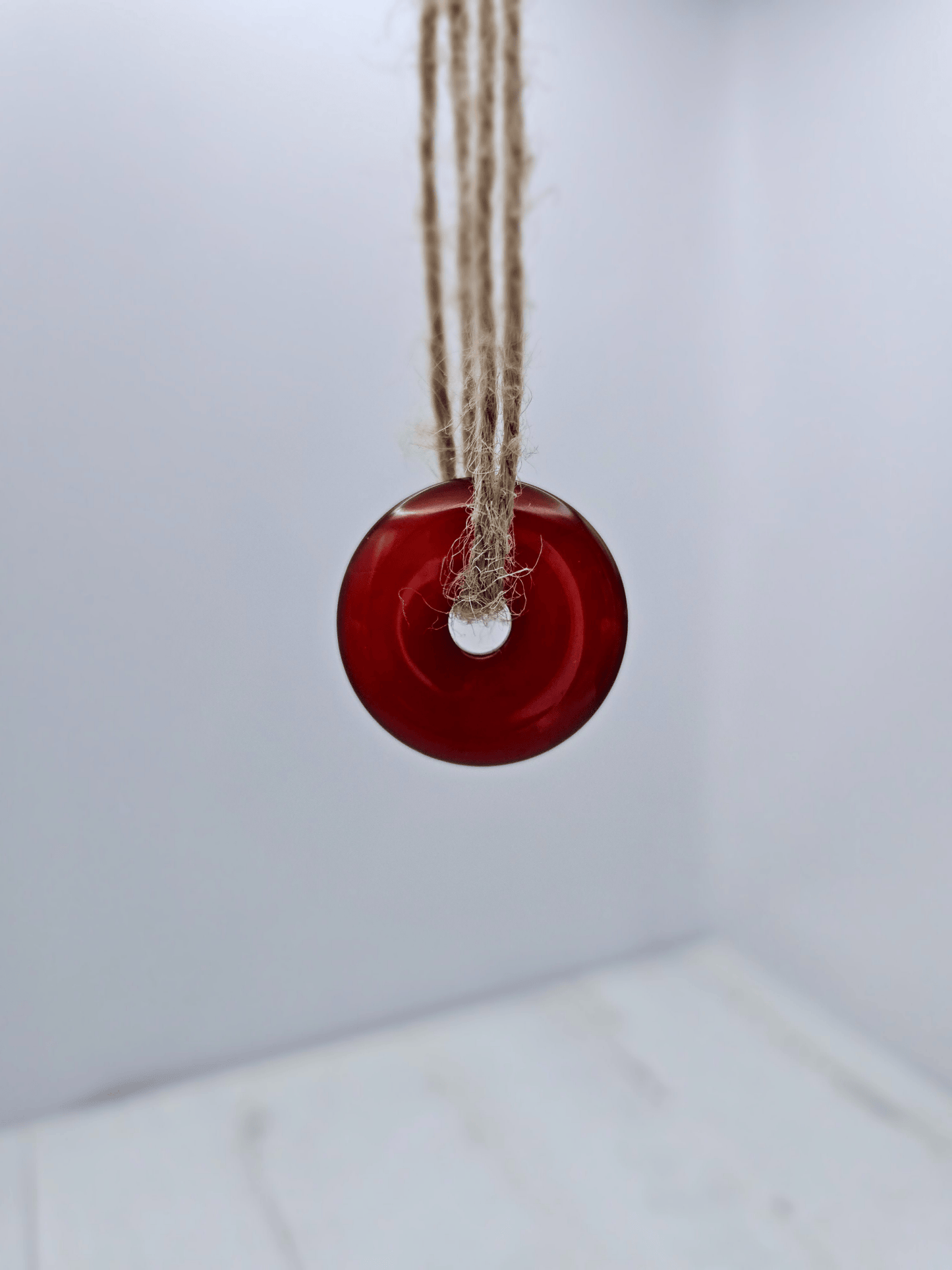 Colgante donut de Cornalina | vitalidad y creatividad