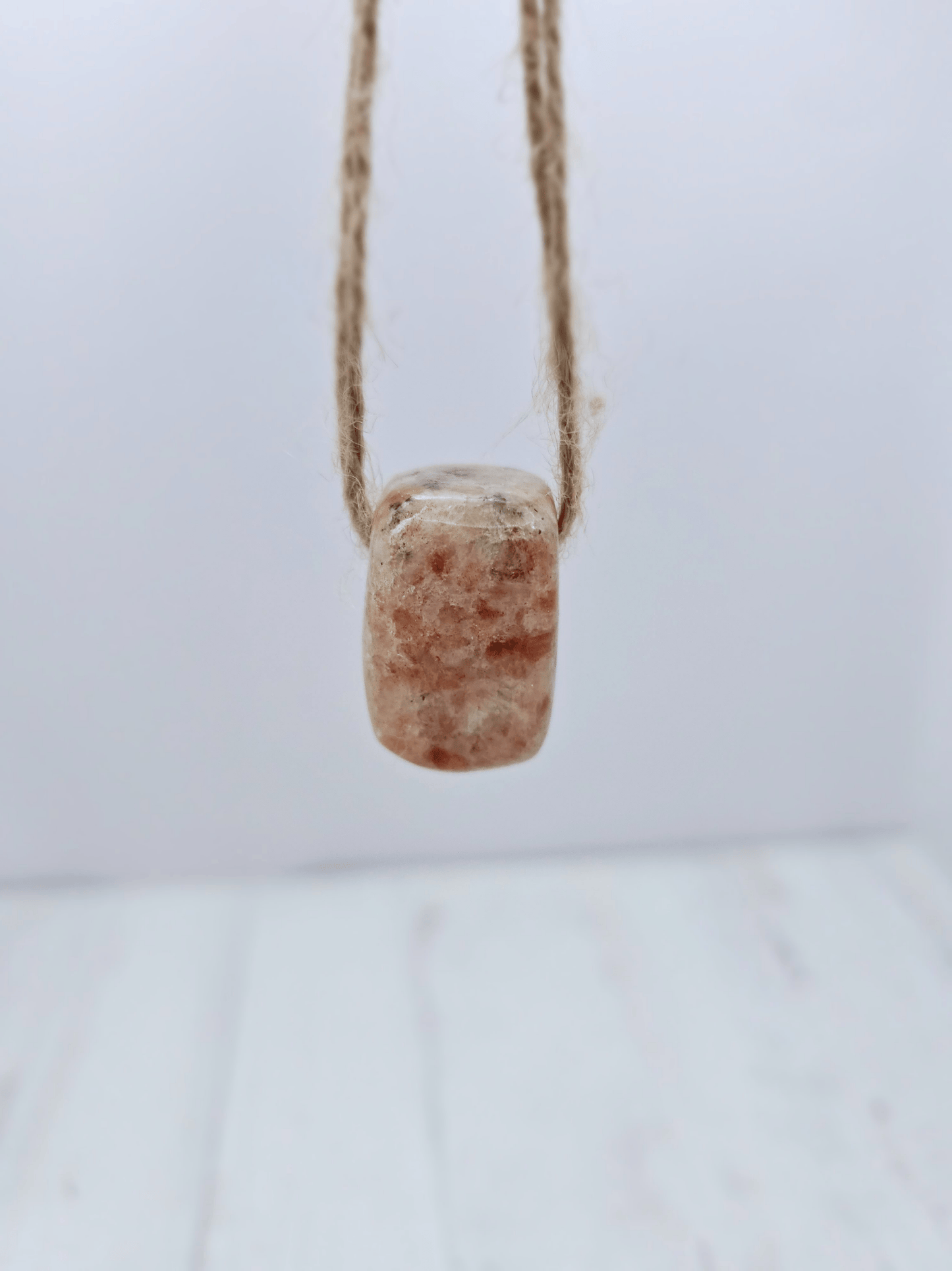 Colgante caramelo de Piedra Sol | vitalidad y alegría