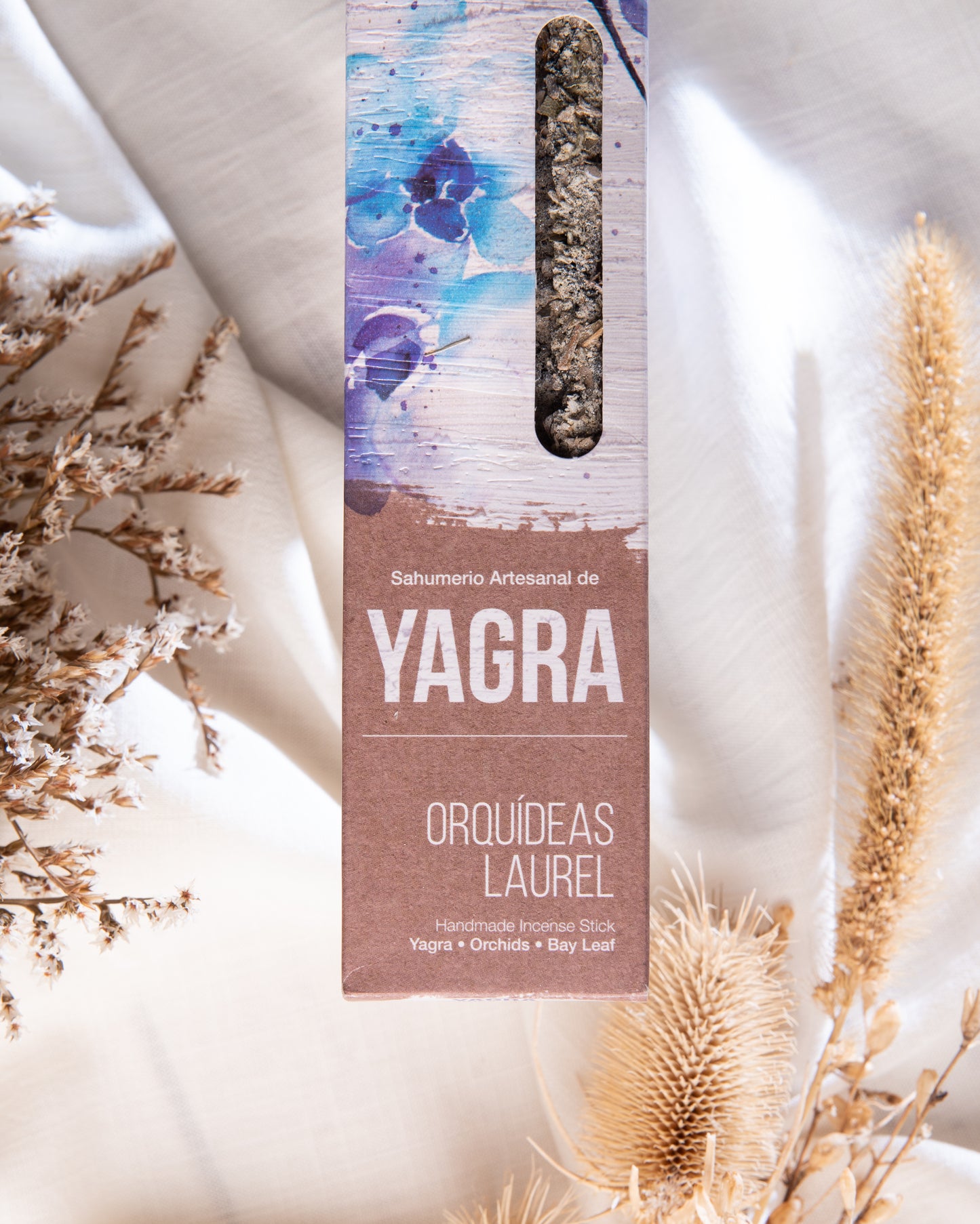 Sahumerio Yagra - Orquídea y Laurel