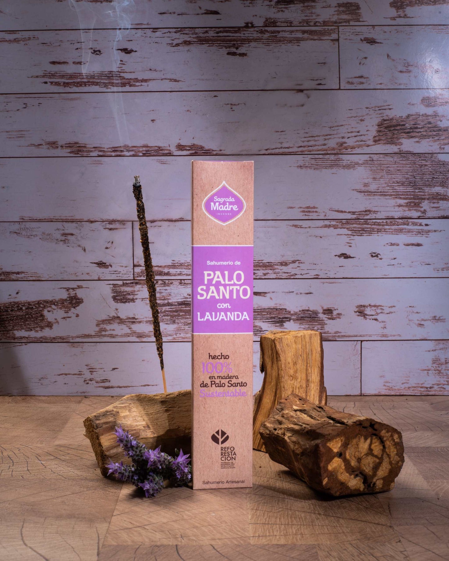Sahumerio de Palo Santo con Lavanda