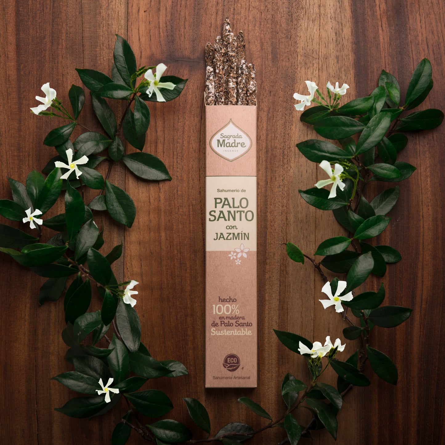 Sahumerio de Palo Santo con Jazmín