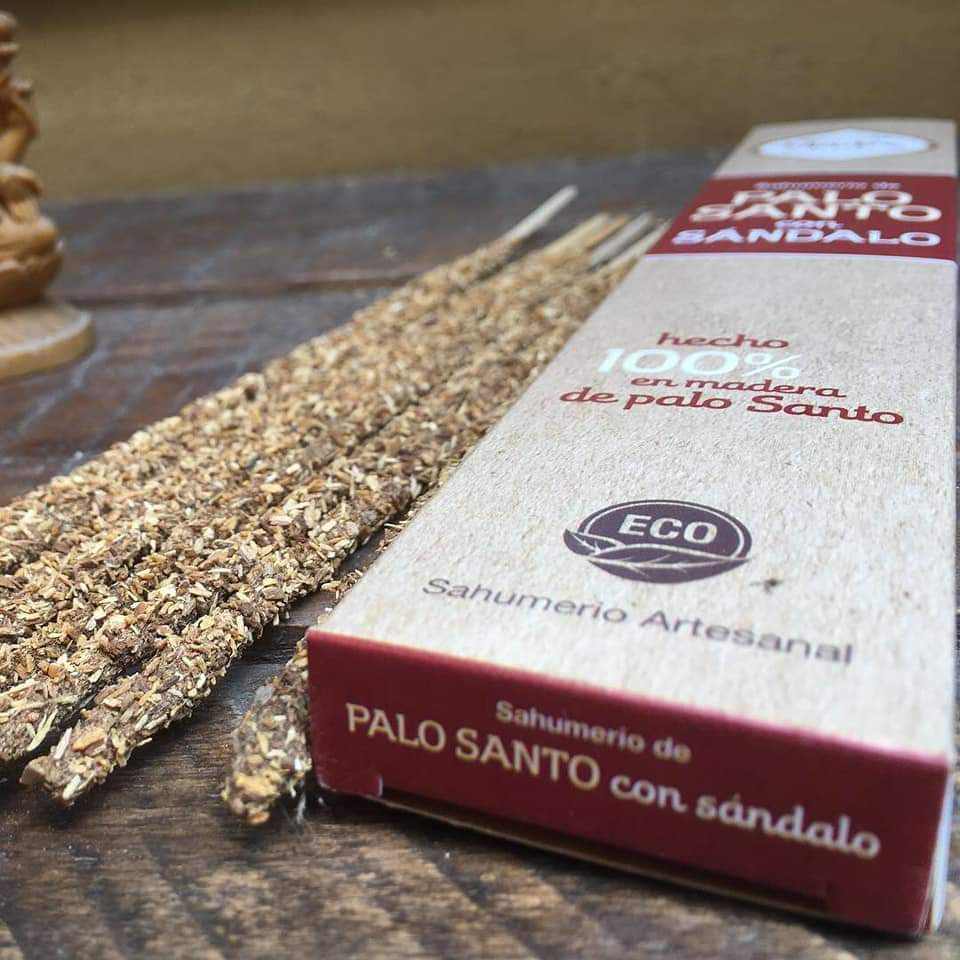Sahumerio de Palo Santo con Sándalo