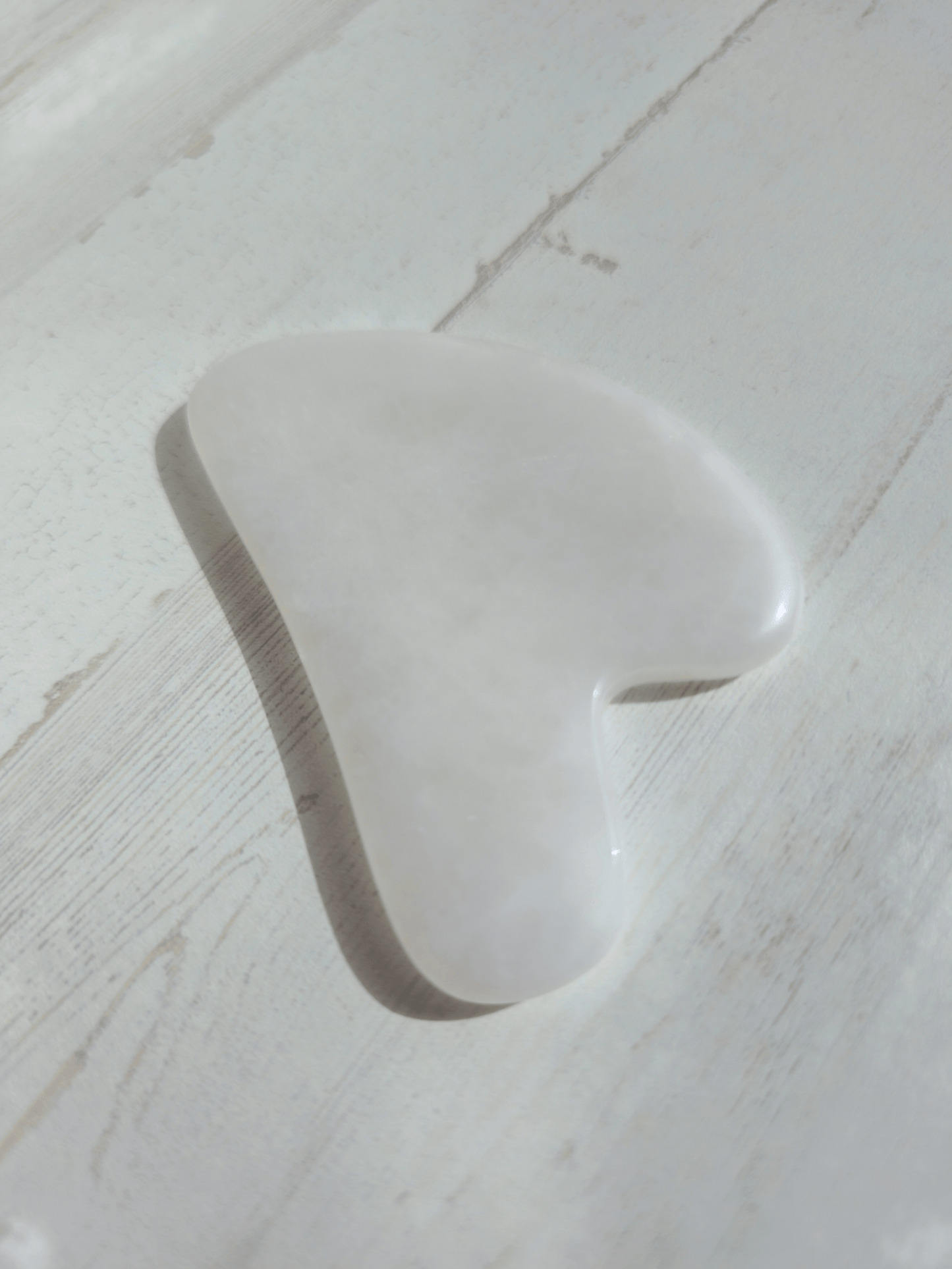 Masajeador Gua Sha de Cuarzo | claridad y armonía