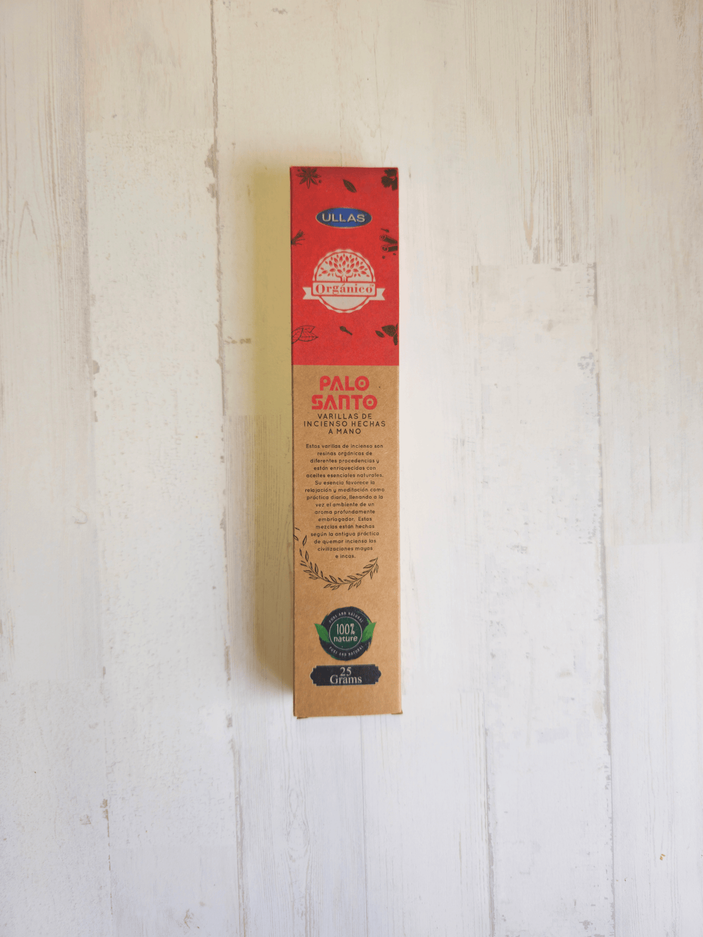 Incienso Natural Palo Santo Ullas