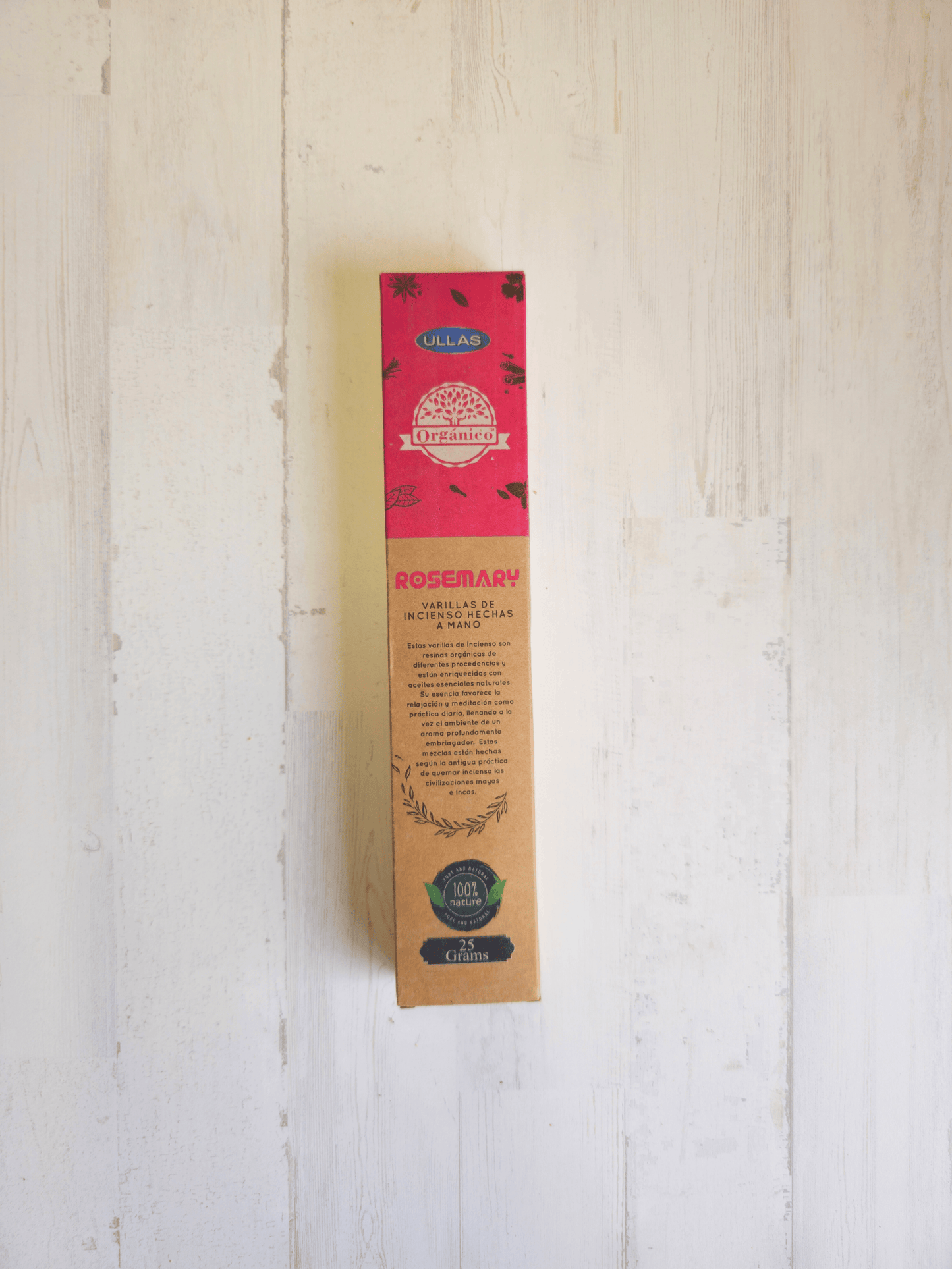 Incienso Natural Romero Ullas