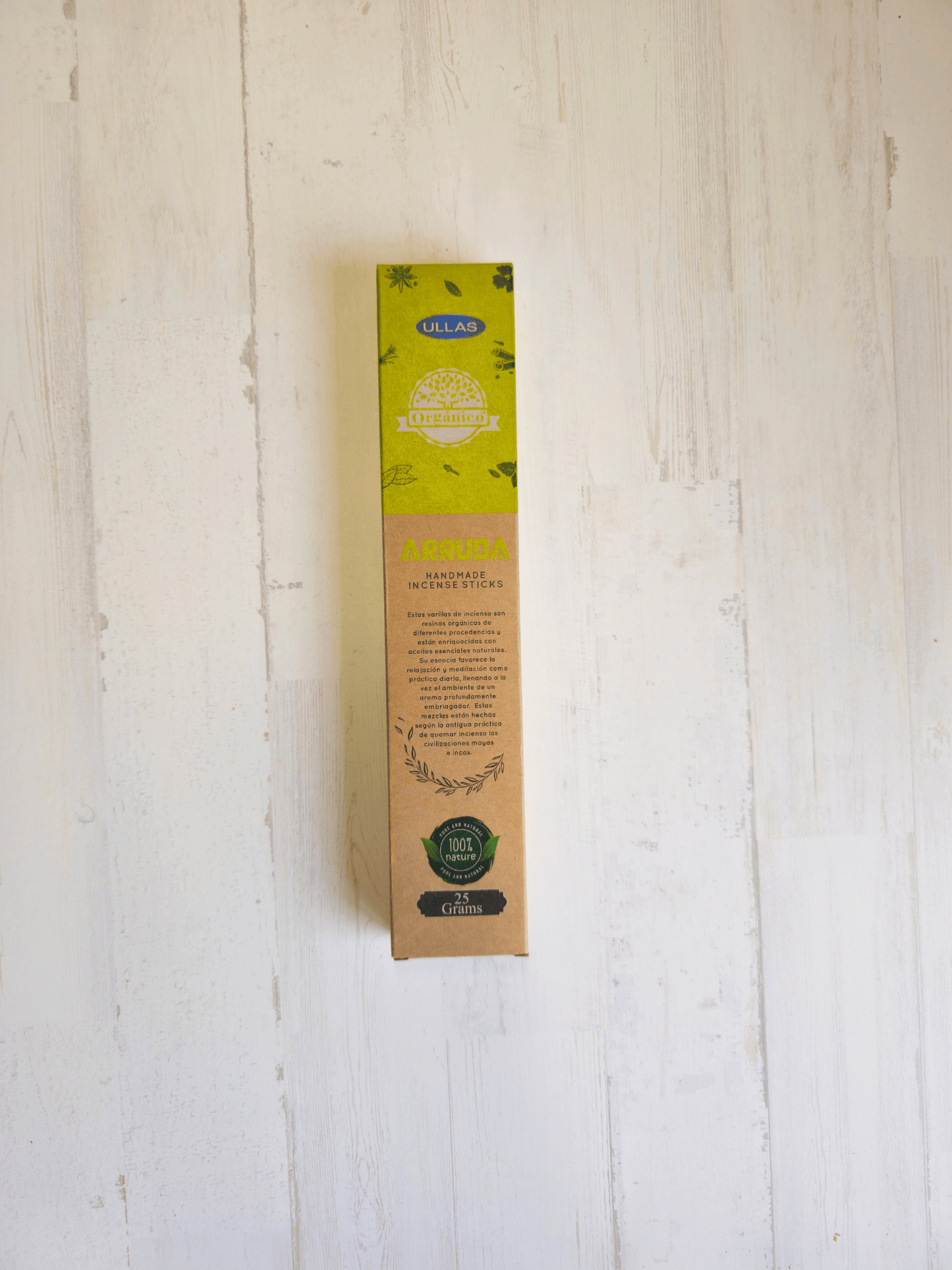 Incienso Natural Ruda Ullas