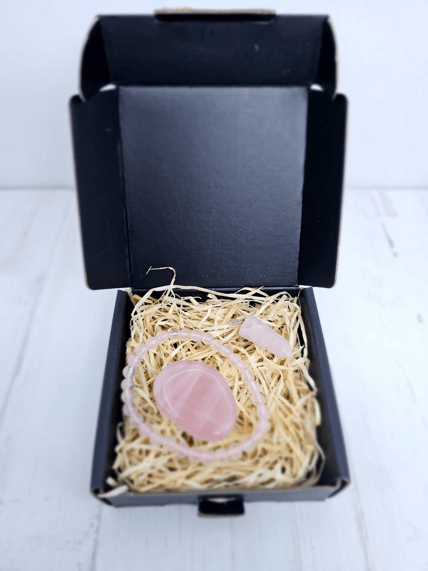 Pack Caja Amor -|Cuarzo Rosa