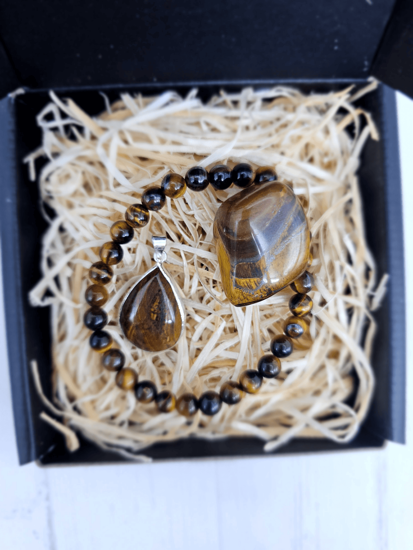 Pack Caja Géminis - Ojo de Tigre