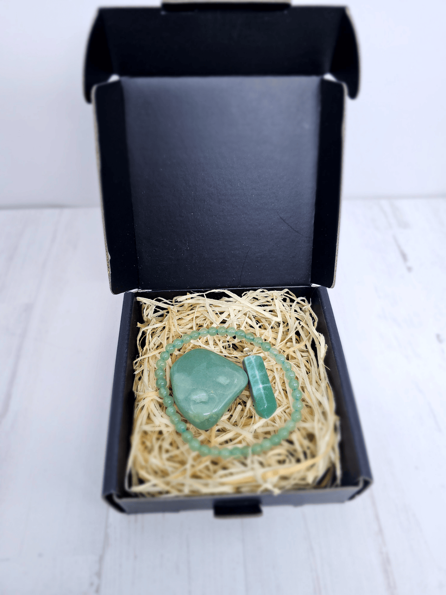 Pack Caja Virgo - Cuarzo Verde