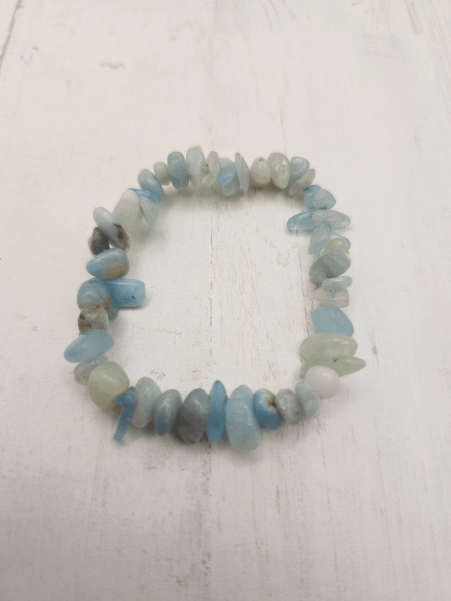 Pulsera de Aguamarina Barroca | Comunicación fluida, calma emocional y claridad interior