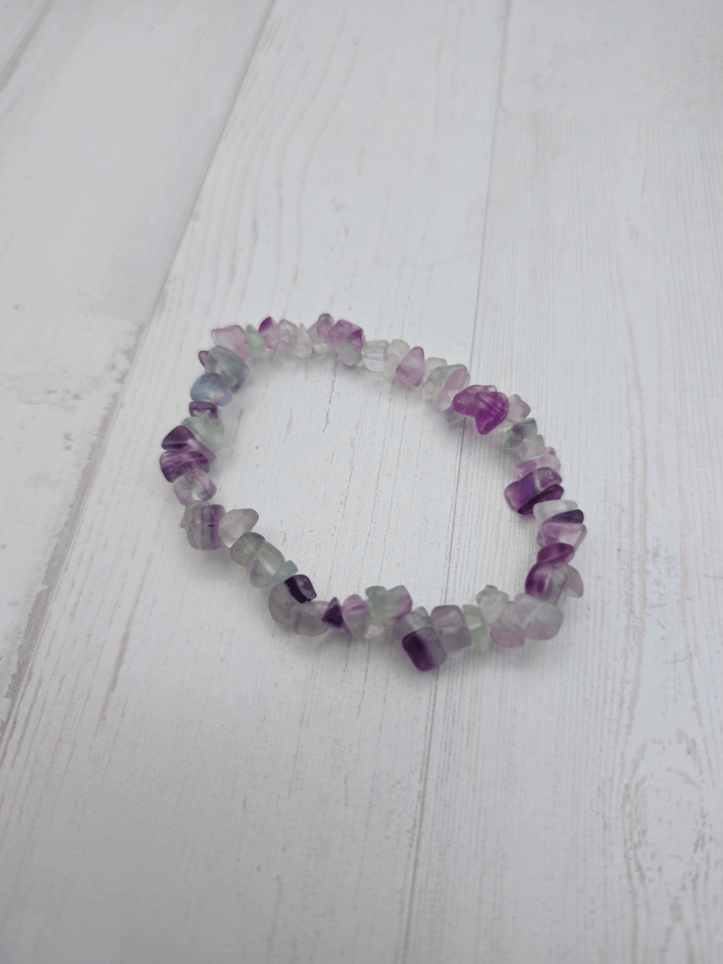 Pulsera de Fluorita Barroca | Claridad, equilibrio emocional y protección energética