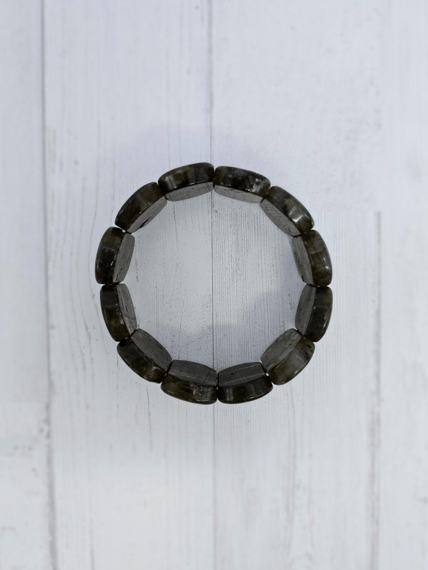 Pulsera de Labradorita en óvalos lisos | Protección y transformación energética