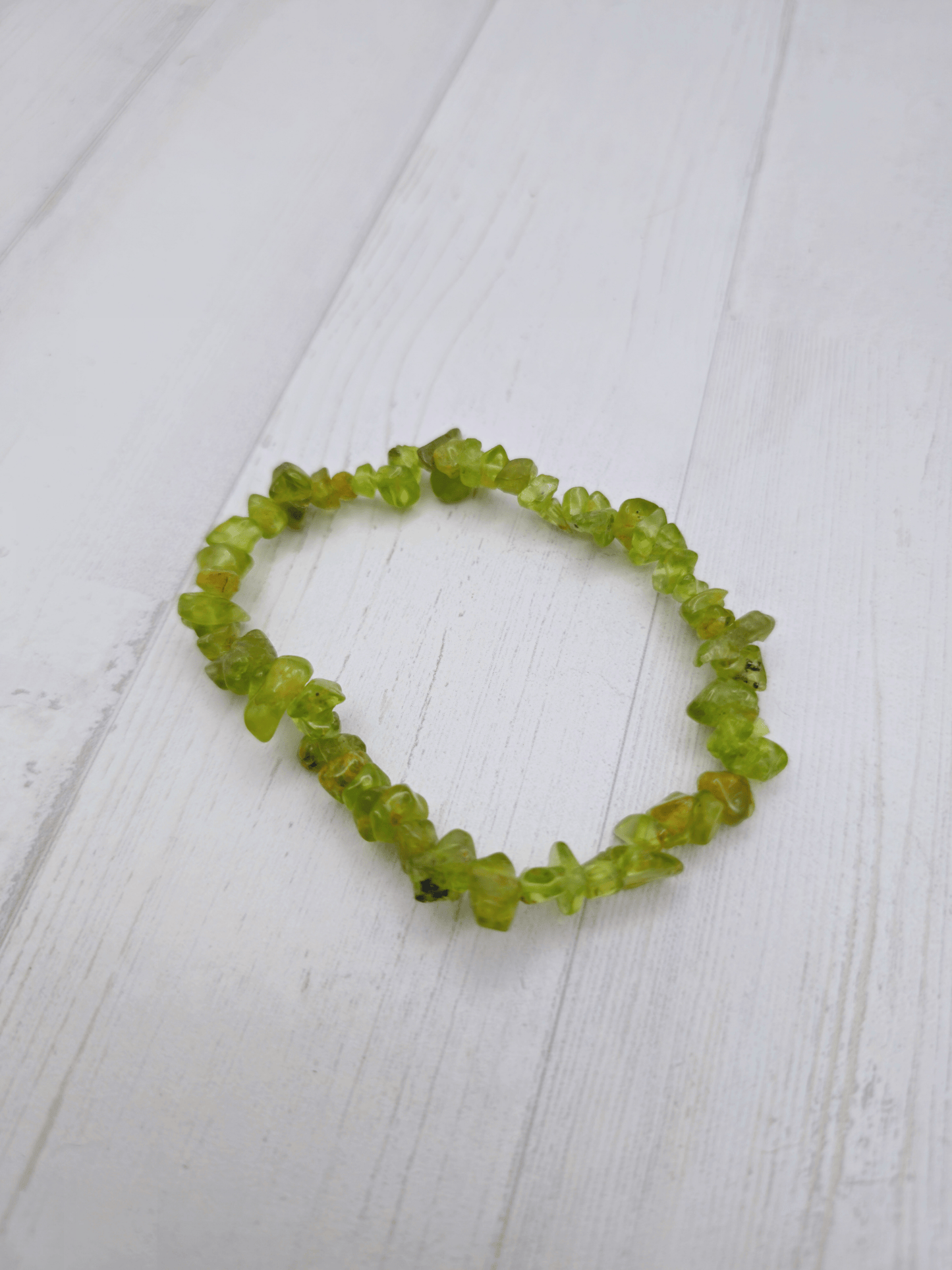 Pulsera de Olivino Barroca | Renueva el corazón, protege tu energía y atrae abundancia