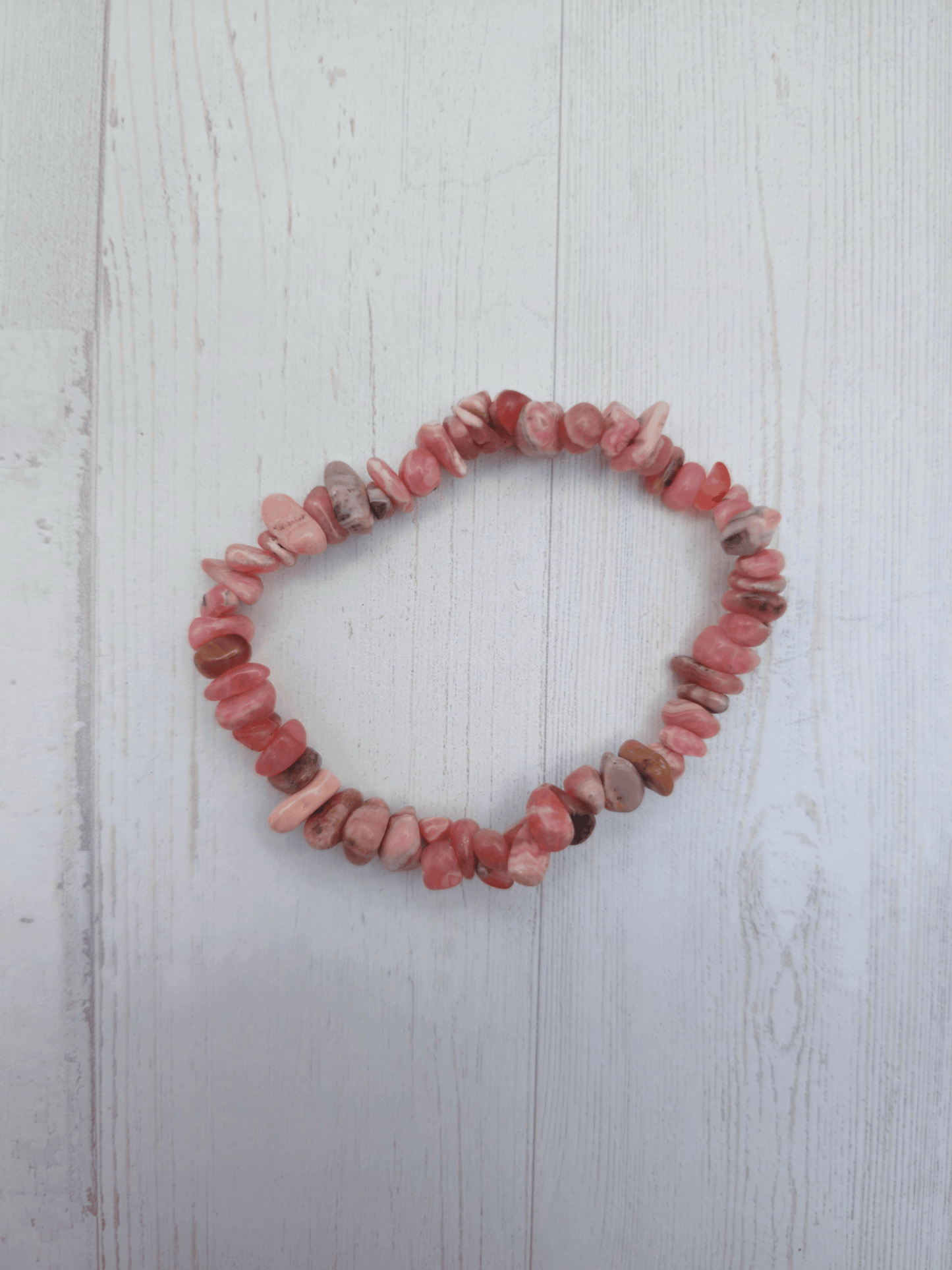 Pulsera de Rodocrosita barroca | amor propio y equilibrio