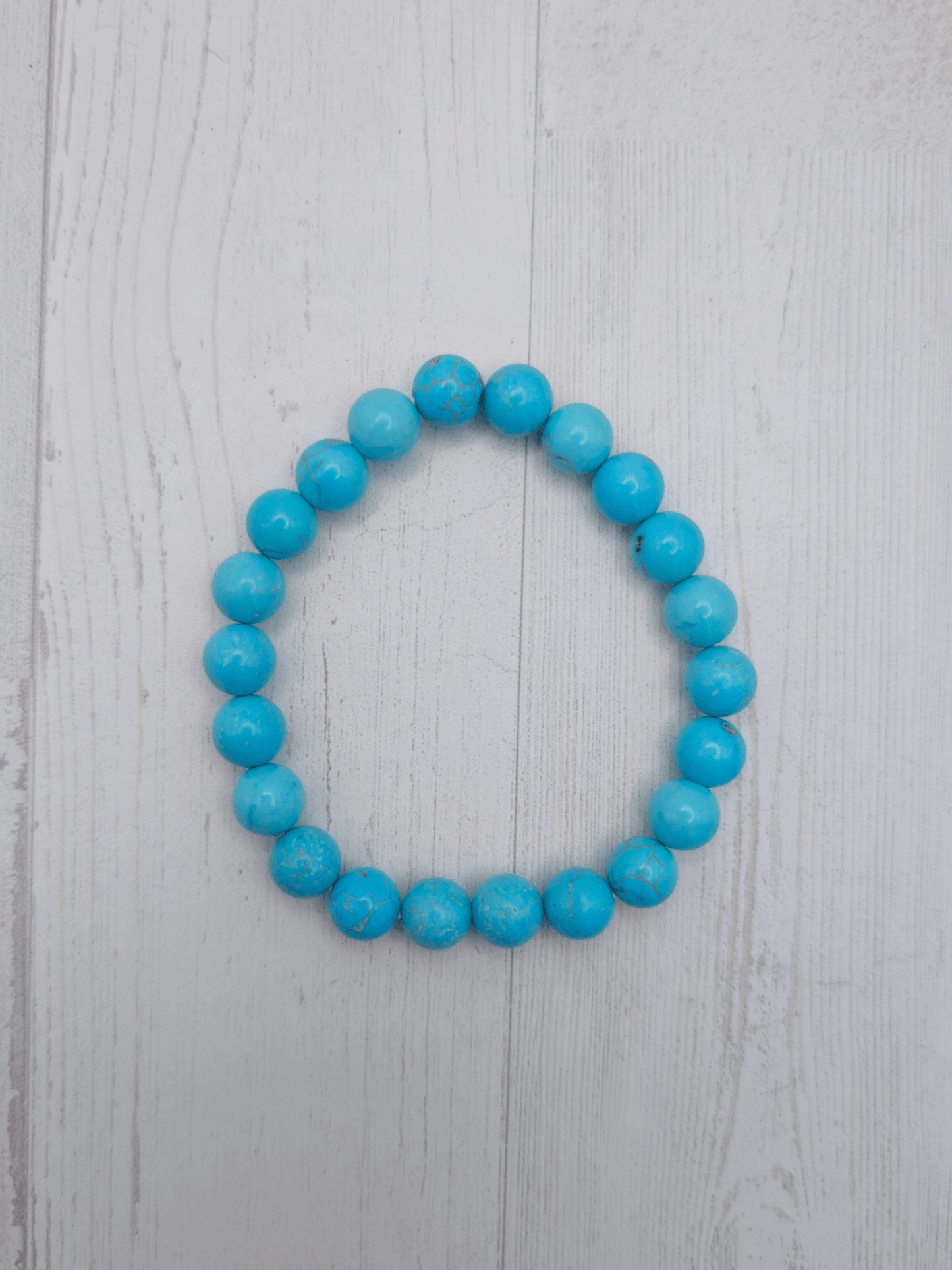 Pulsera de Turquenita Bola 8mm | Belleza y serenidad para tu bienestar
