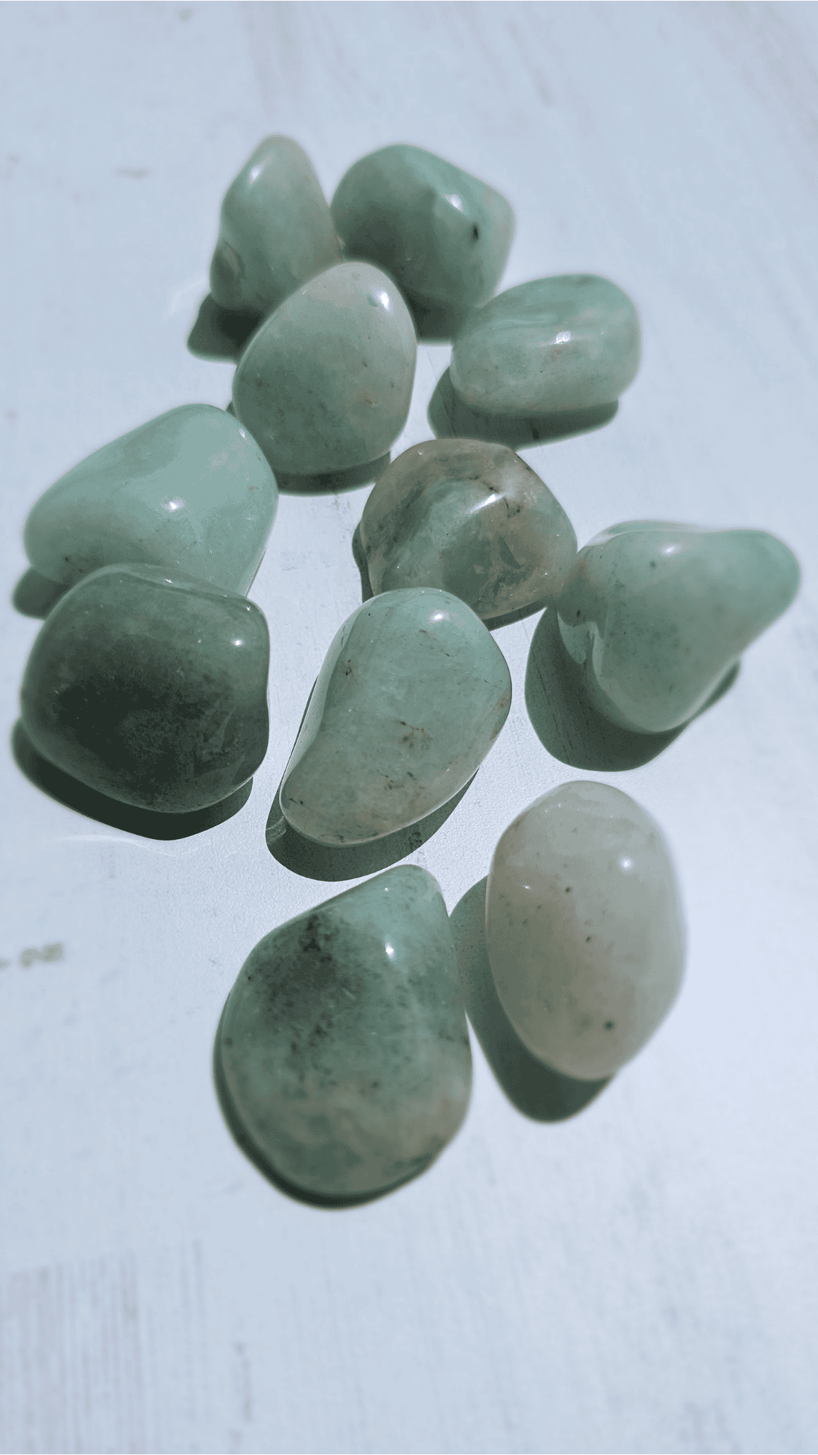 Rodado de Cuarzo Verde 3–4 cm | prosperidad y equilibrio