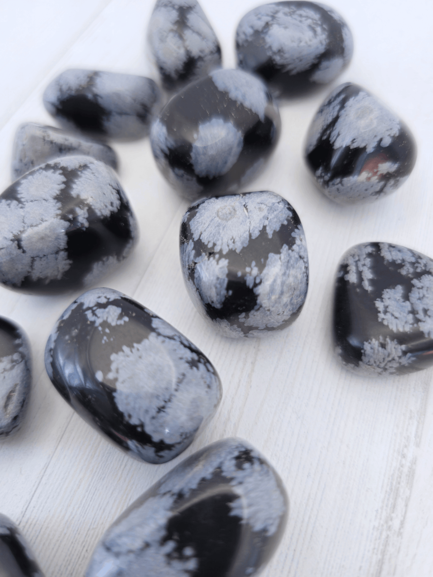 Rodado de Obsidiana Nevada 2–4 cm | protección y equilibrio