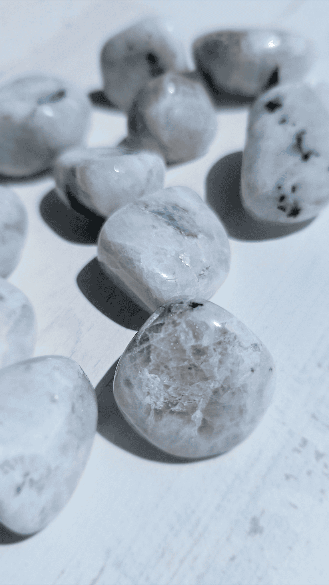 Rodado de Piedra Luna 2–3 cm | intuición y equilibrio