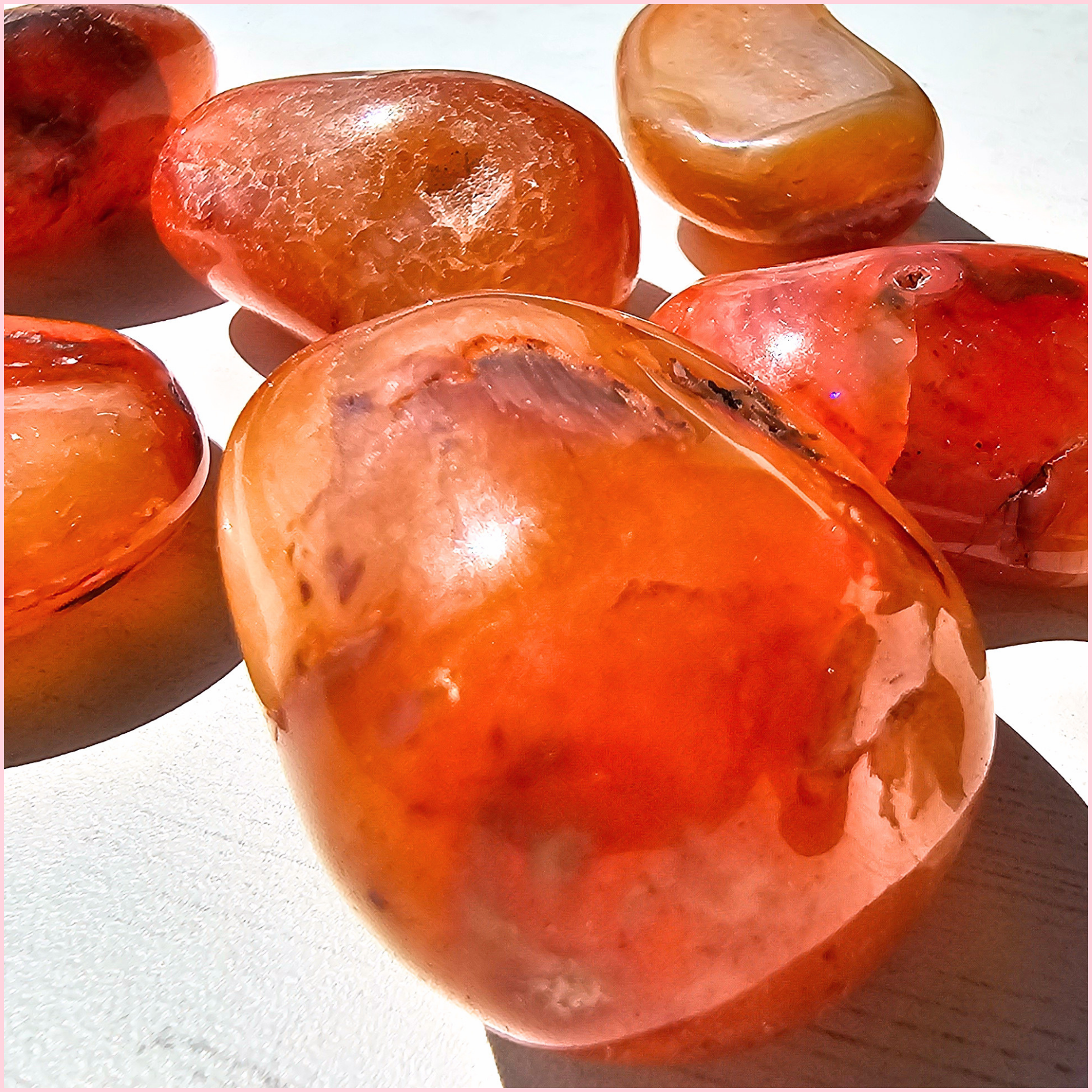 Minerales naranjas | Chakra sacro y creatividad