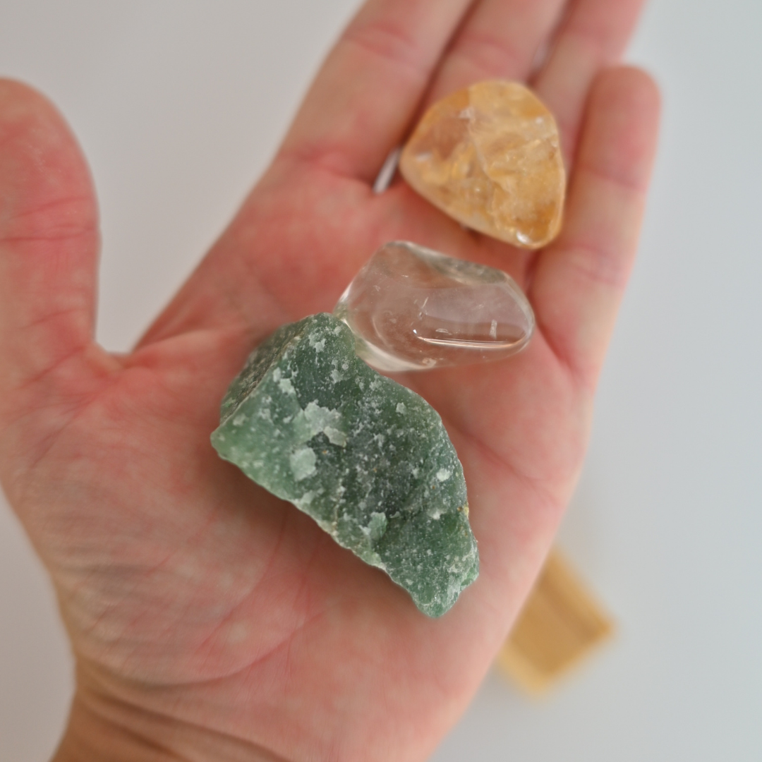 Kits y Rituales con Minerales