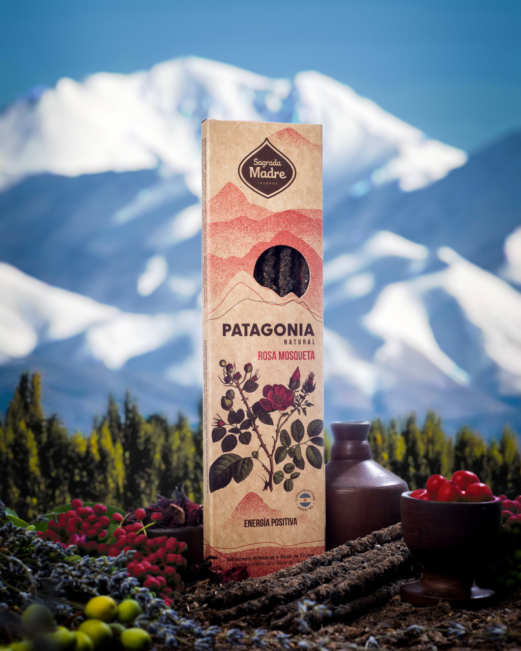 Sahumerio Patagonia - Rosa Mosqueta
