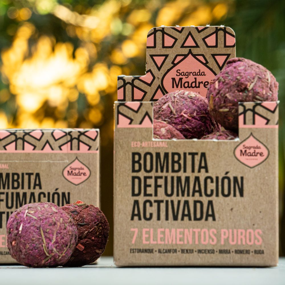 Bombita Defumación Activada 7 Elementos