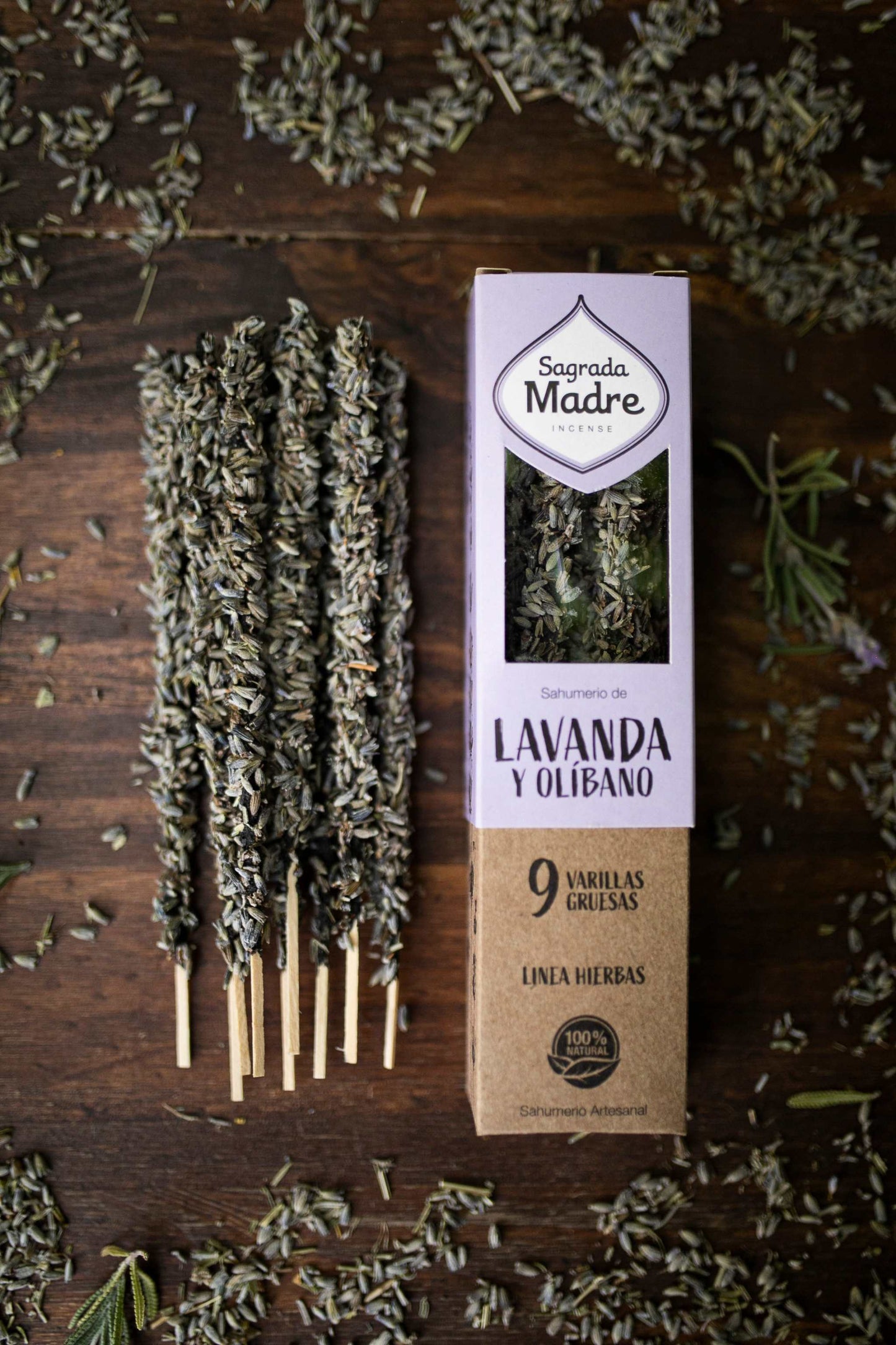 Sahumerio Lavanda y Olíbano