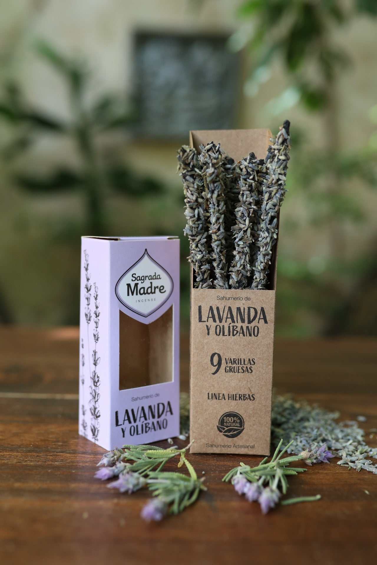 Sahumerio Lavanda y Olíbano