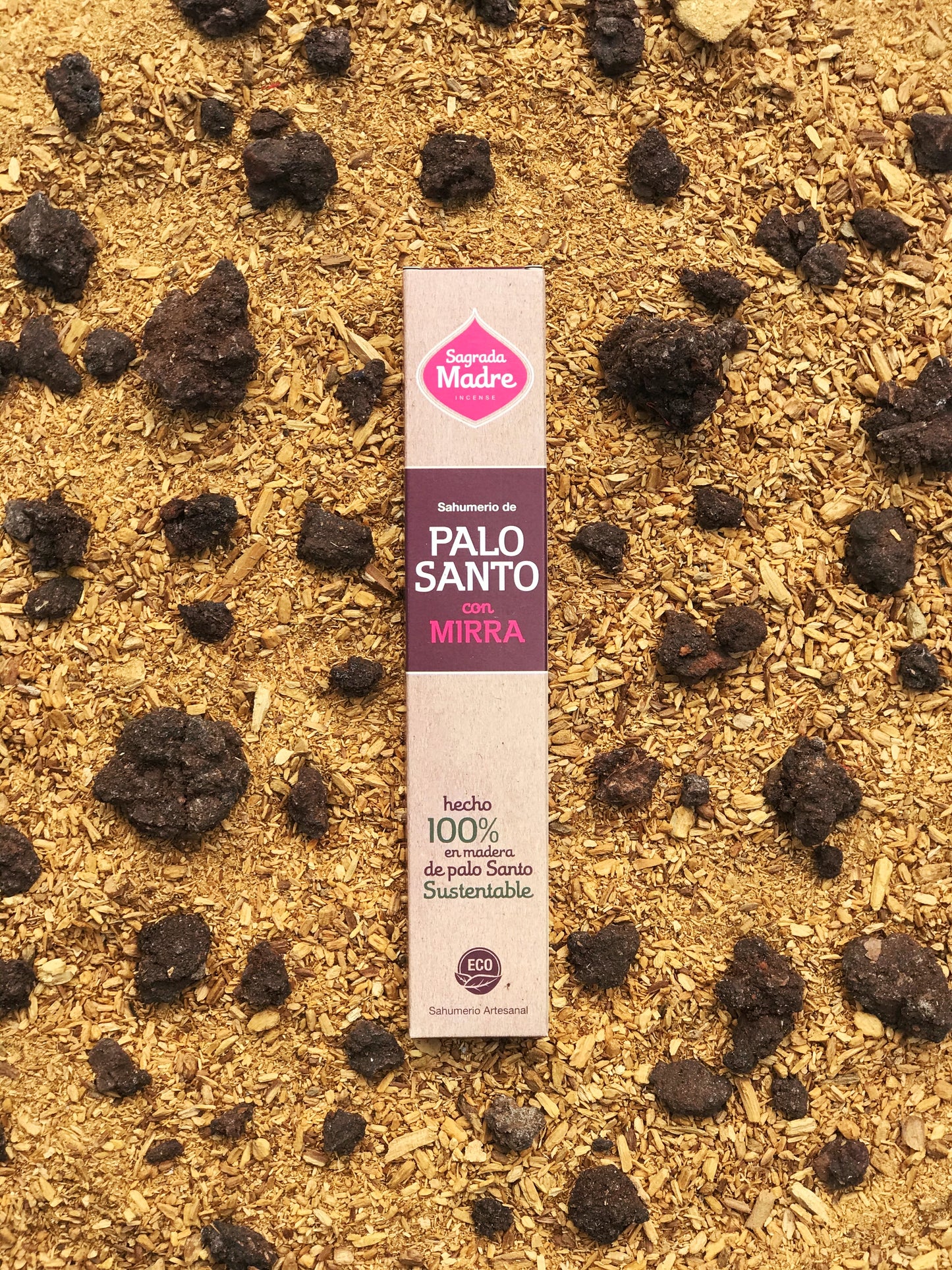 Sahumerio de Palo Santo con Mirra