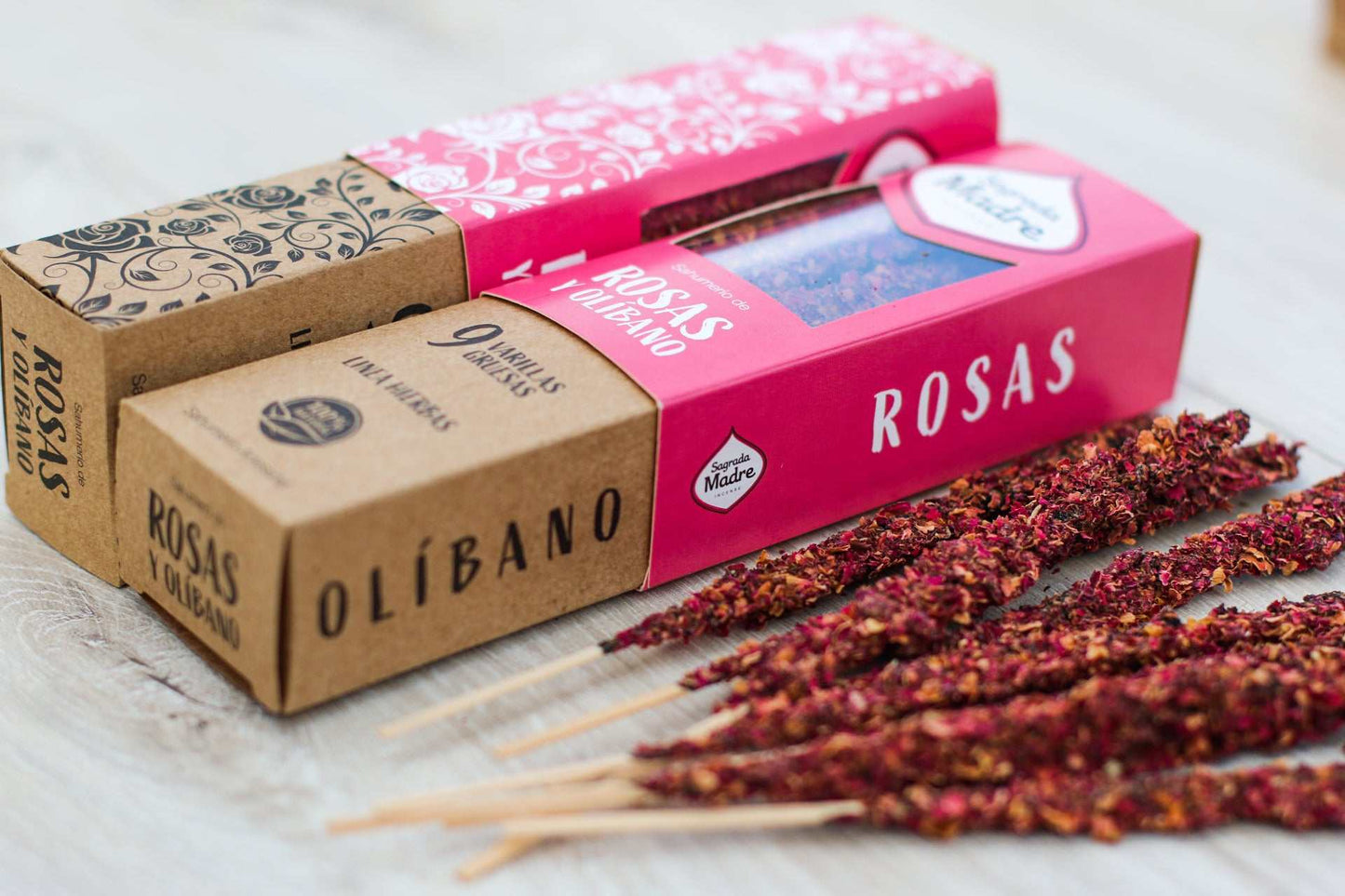 Sahumerio Olíbano y Rosas