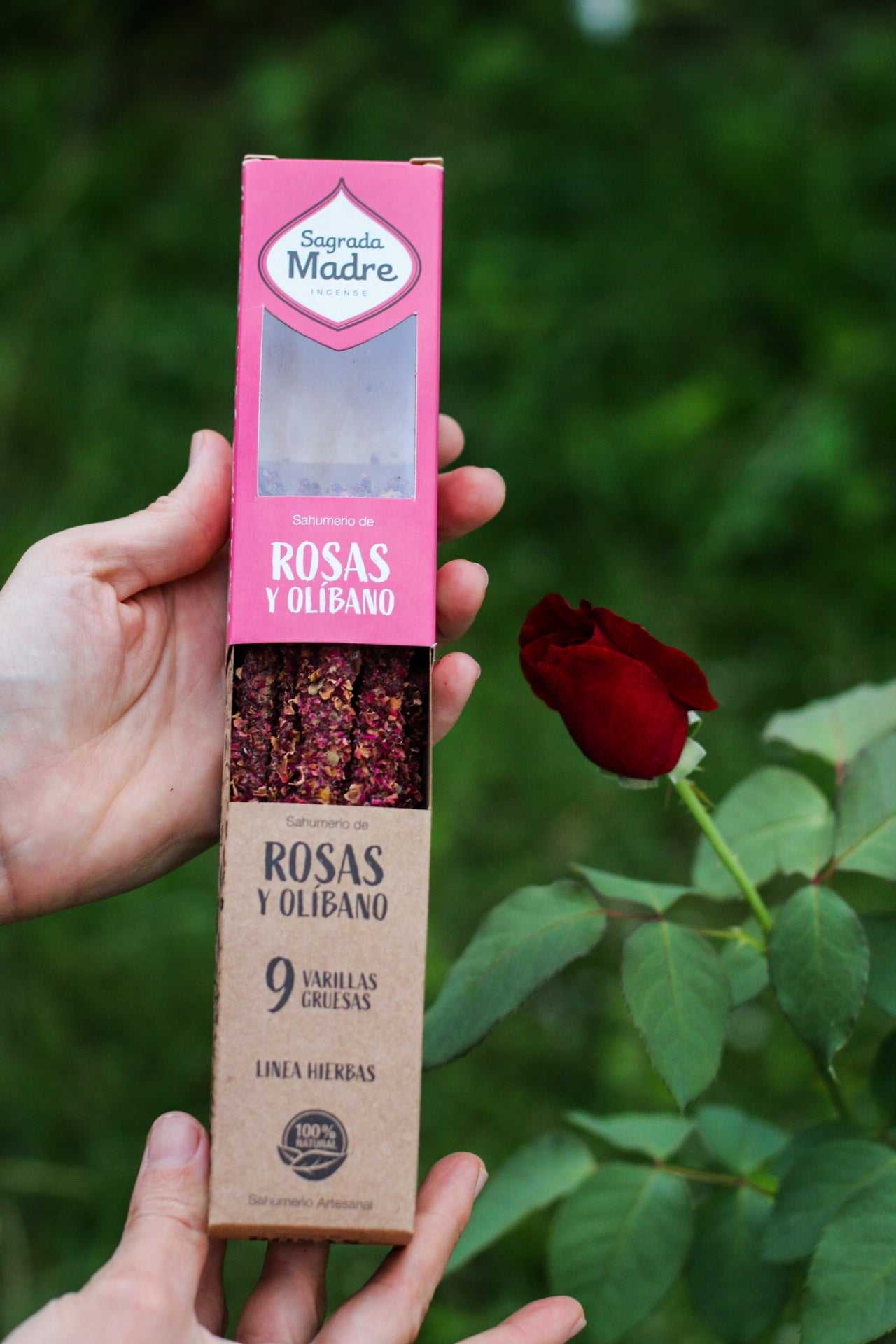 Sahumerio Olíbano y Rosas