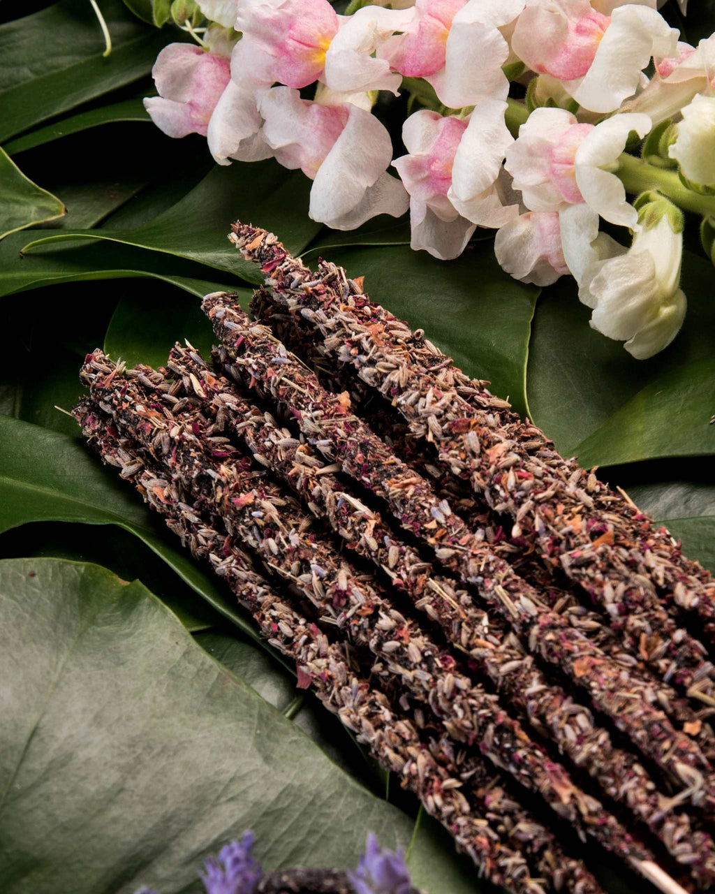 Sahumerio Botánico Lavanda y Rosas