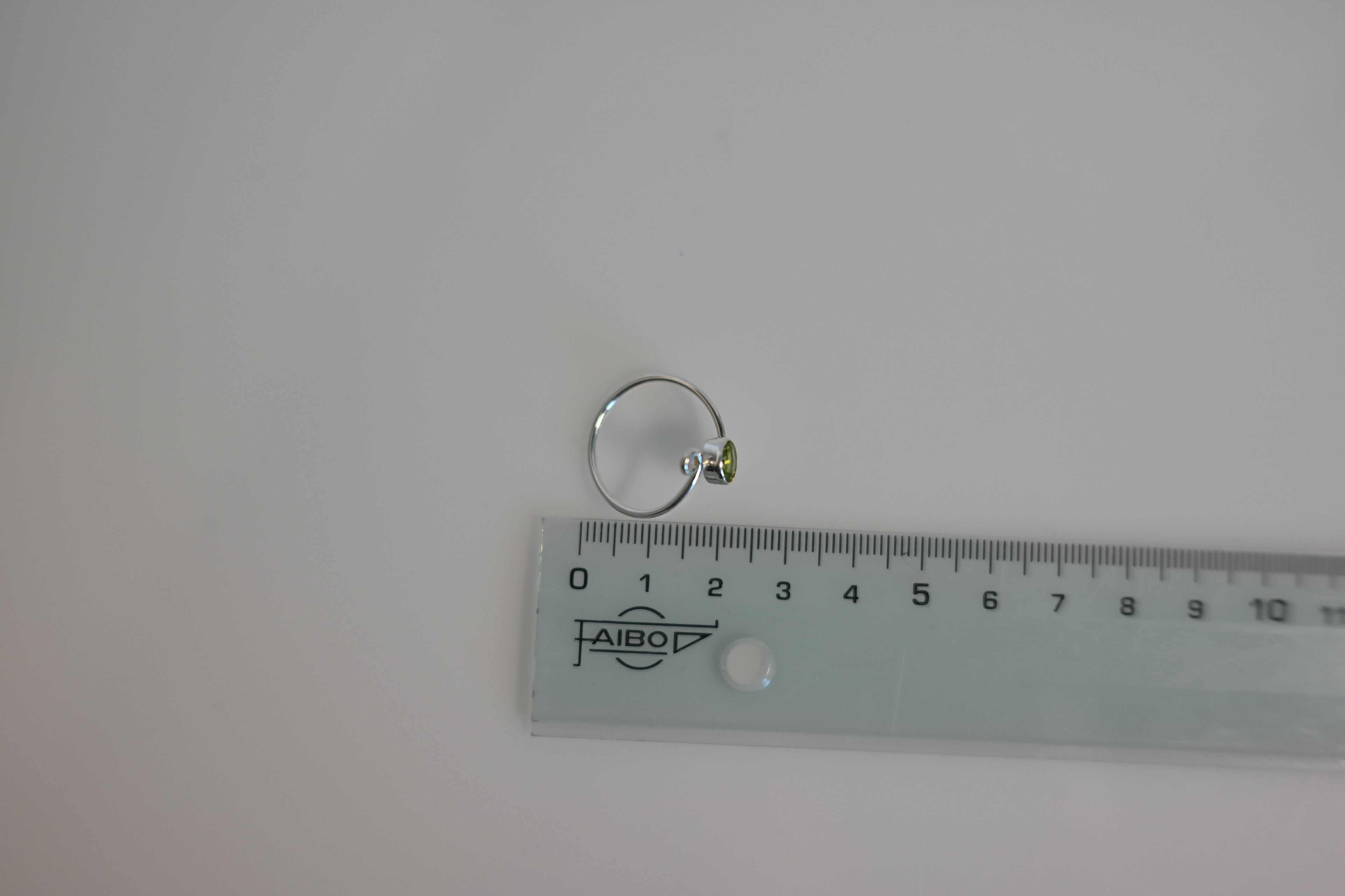 Anillo Olivino (Peridoto) Adaptable Plata | Luz y Renovación
