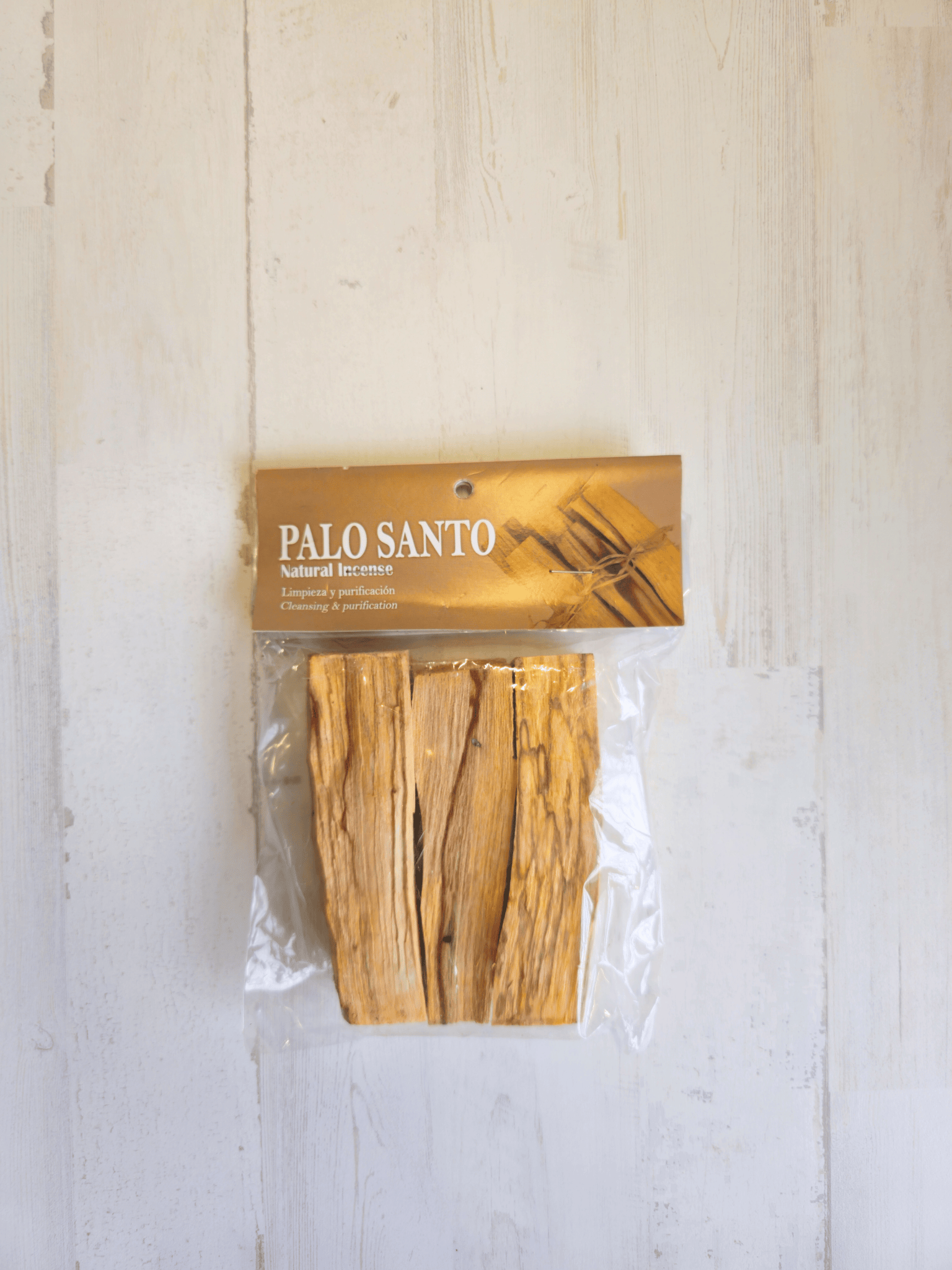 Bolsa de Palo Santo 70–80 g de Perú con sticks 10×2,5 cm