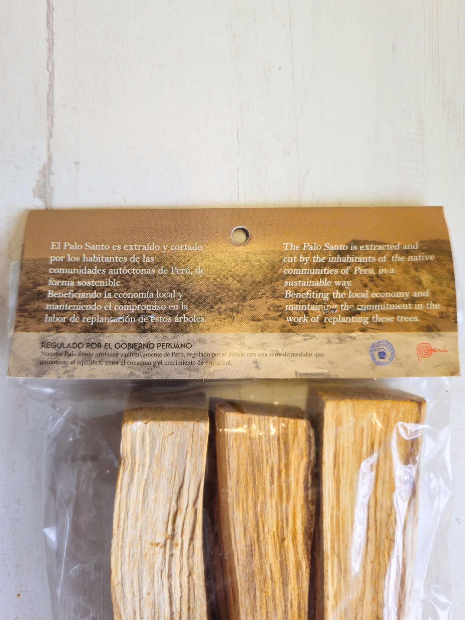 Bolsa de Palo Santo 70–80 g | limpieza y calma