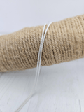Cadena de plata de ley 925 con eslabón tipo ocho, 45 cm, perfecta para colgantes de minerales o para lucir sola con elegancia y sencillez