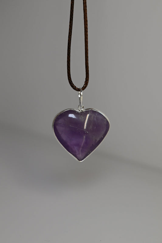 Colgante Corazon Amatista