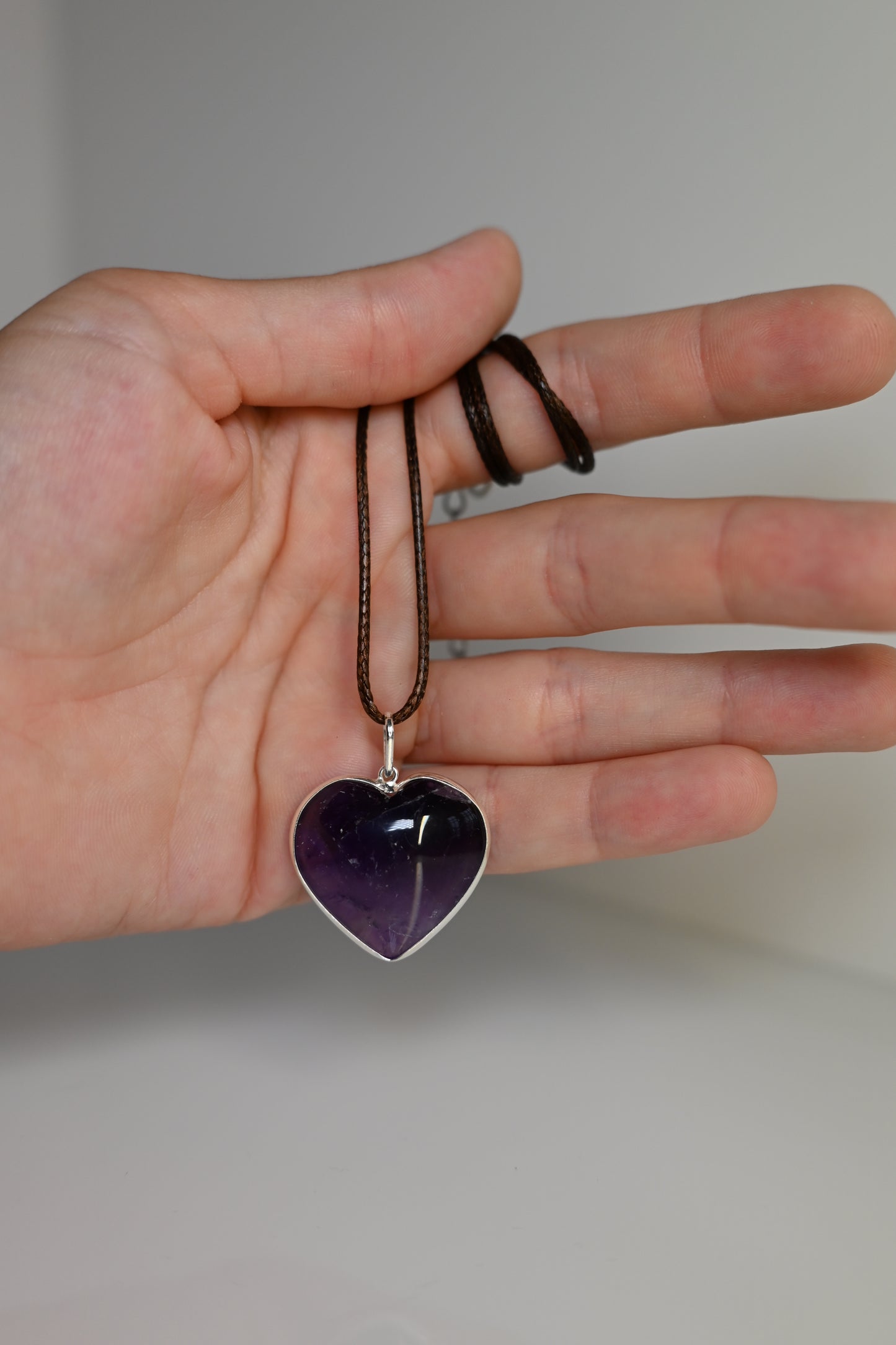 Colgante Corazon Amatista
