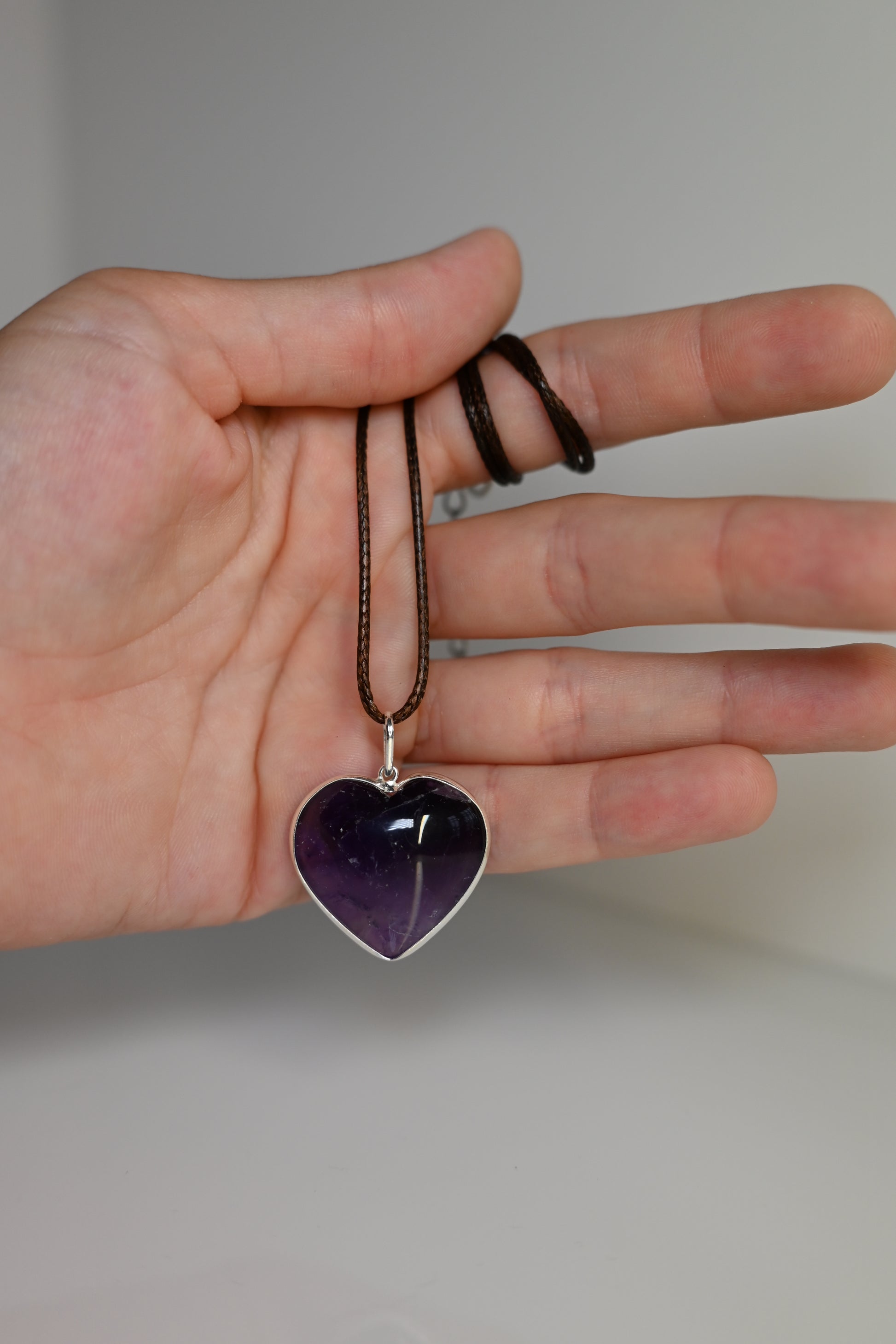 Colgante Corazon Amatista