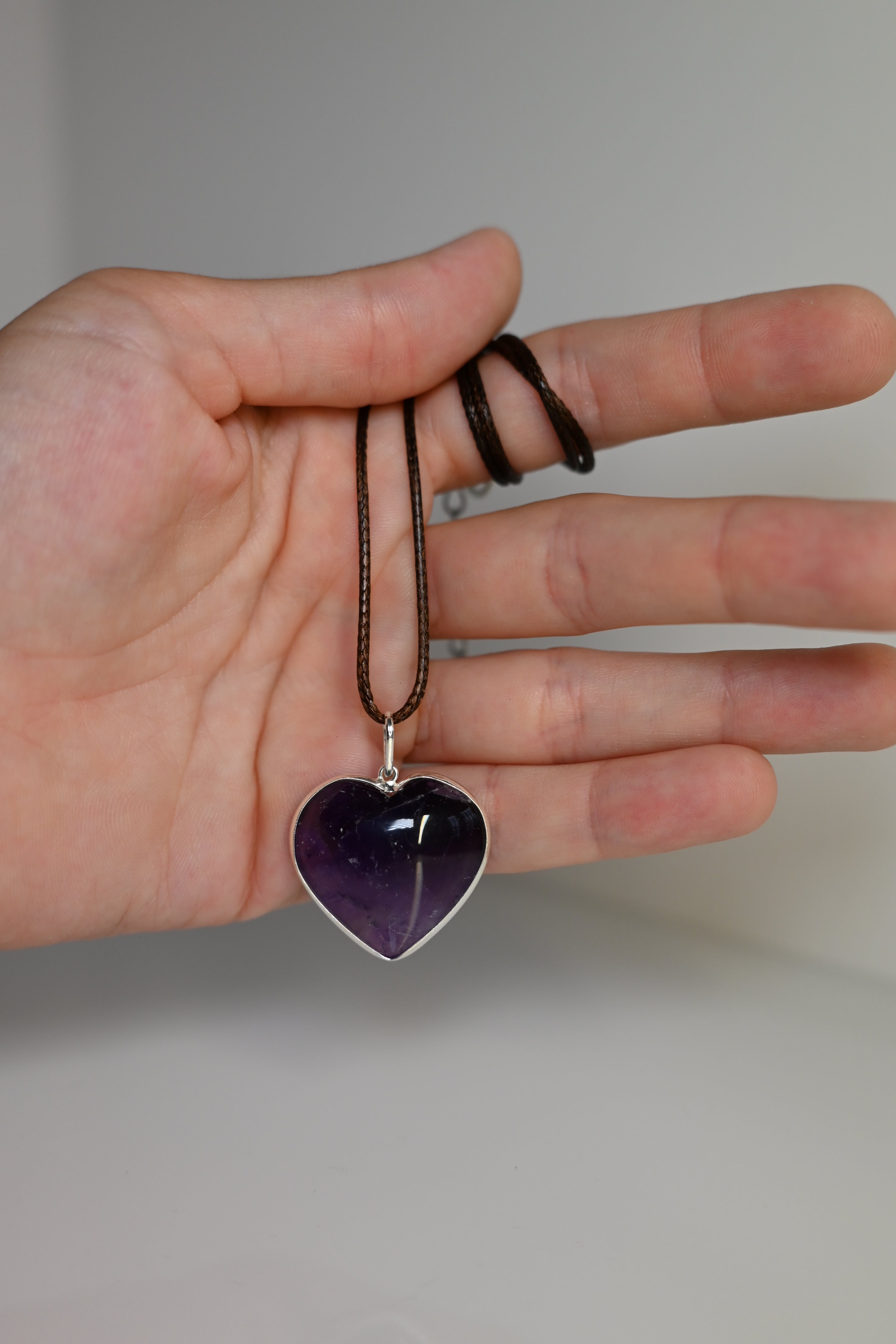 Colgante Corazon Amatista
