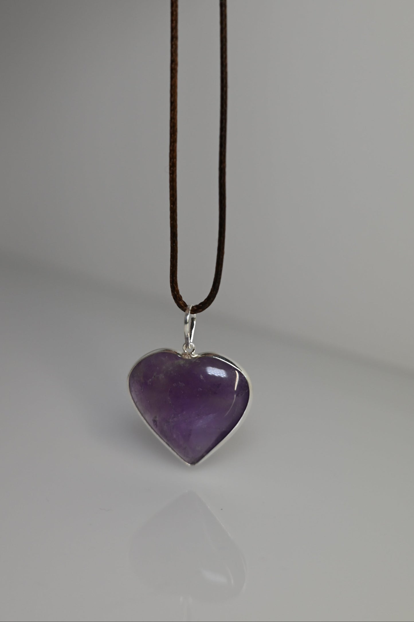 Colgante Corazon Amatista