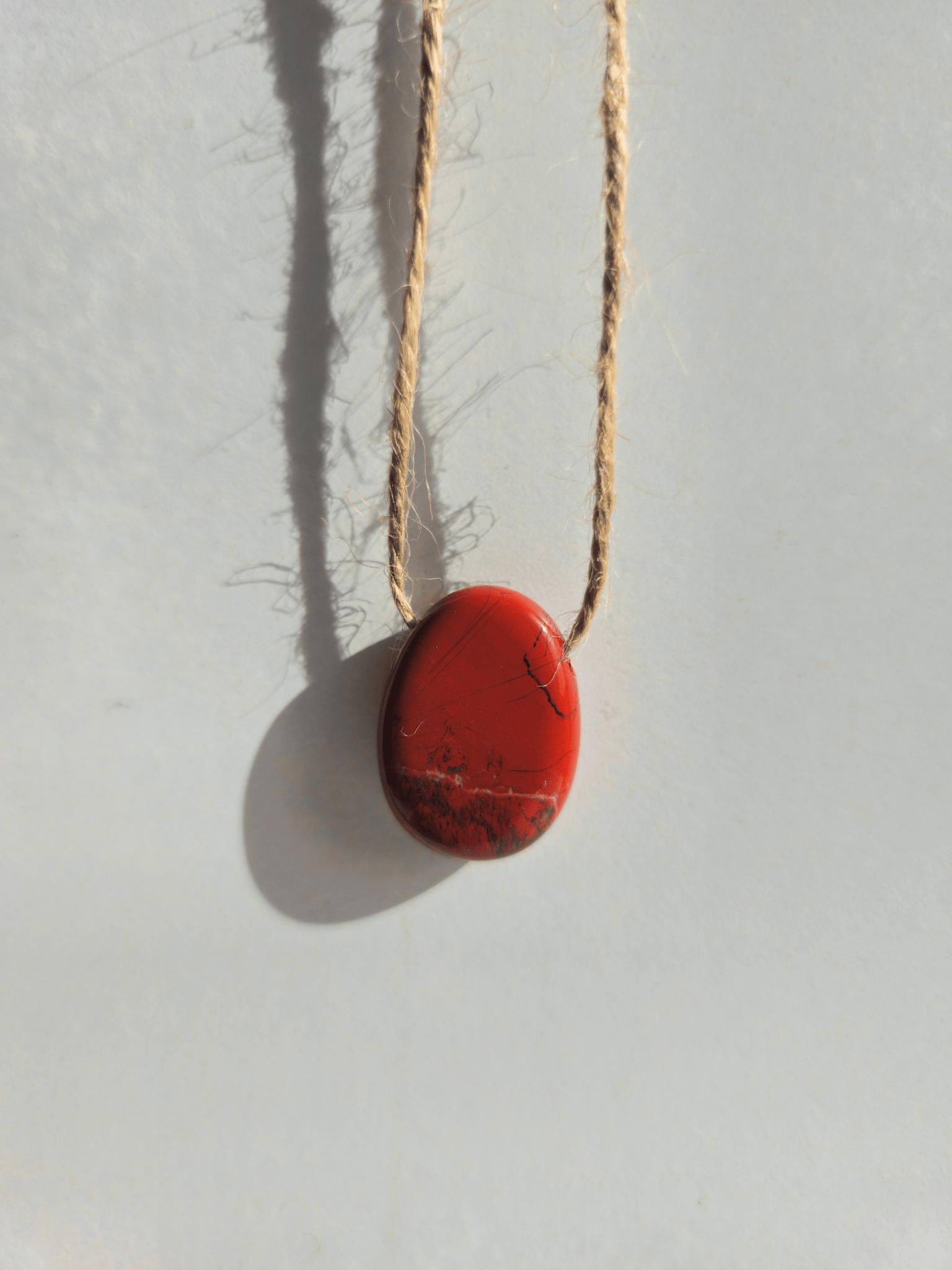 Colgante de Jaspe Rojo | arraigo y vitalidad