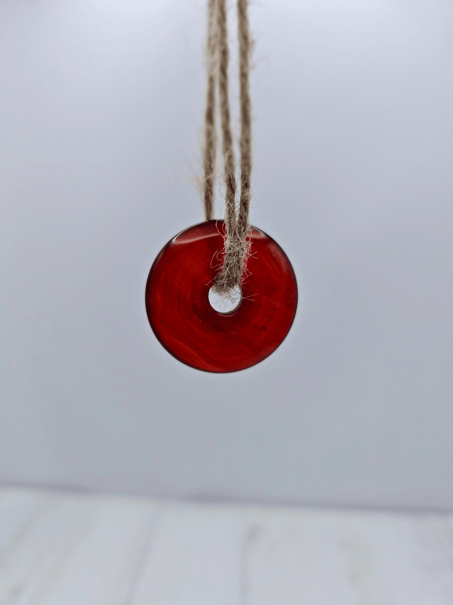 Colgante donut de Cornalina | vitalidad y creatividad