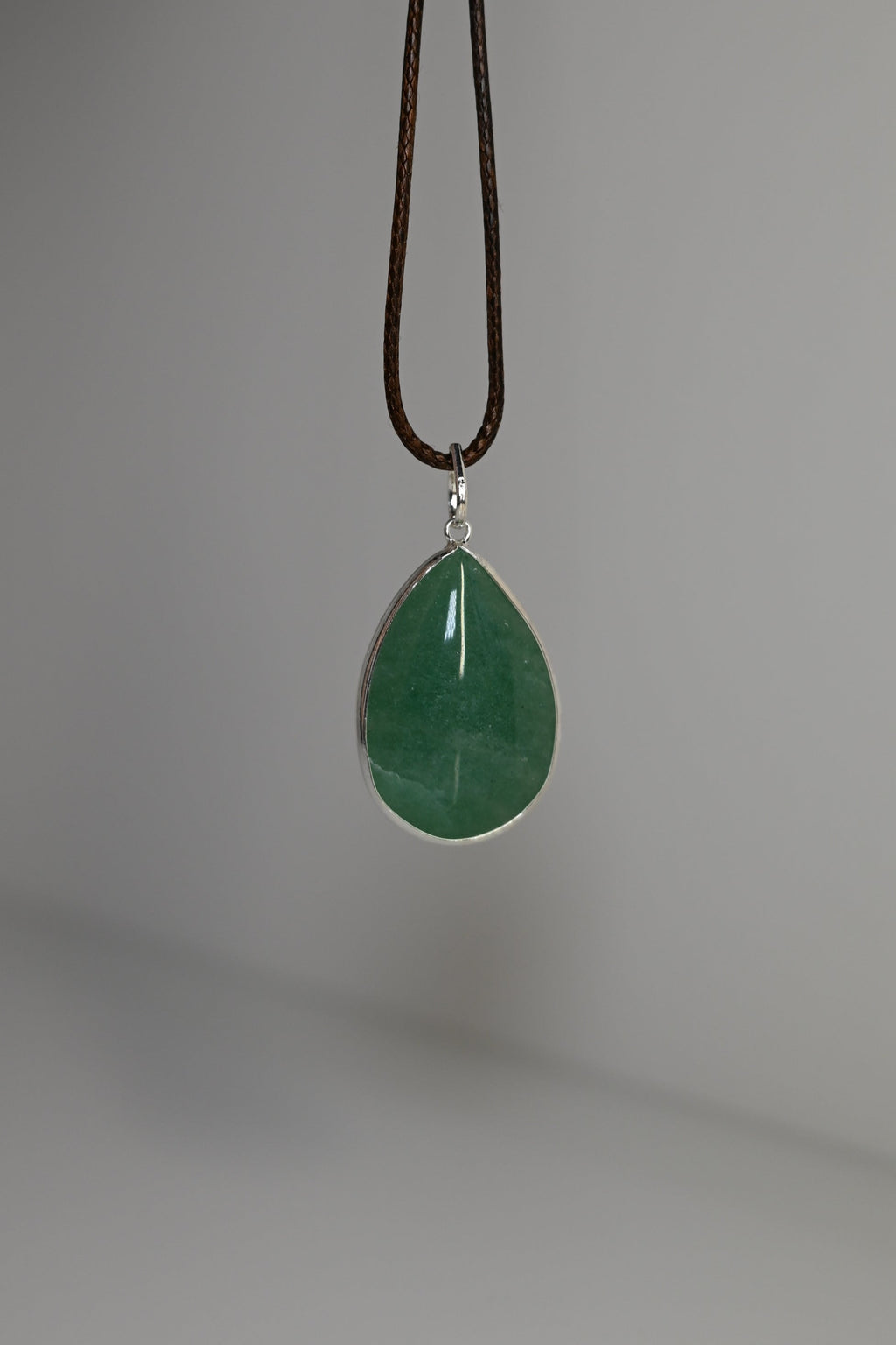 Colgante de Cuarzo Verde