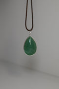 Colgante de Cuarzo Verde