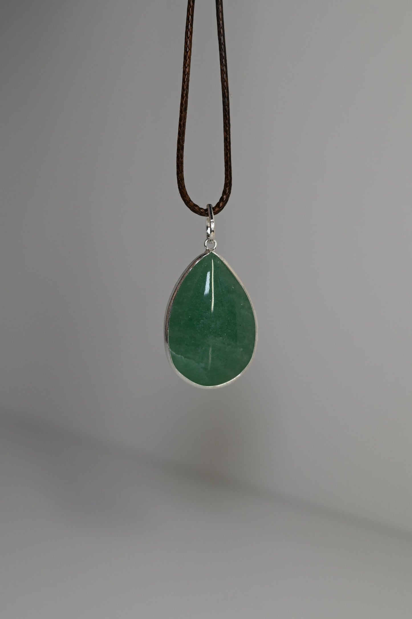Colgante de Cuarzo Verde